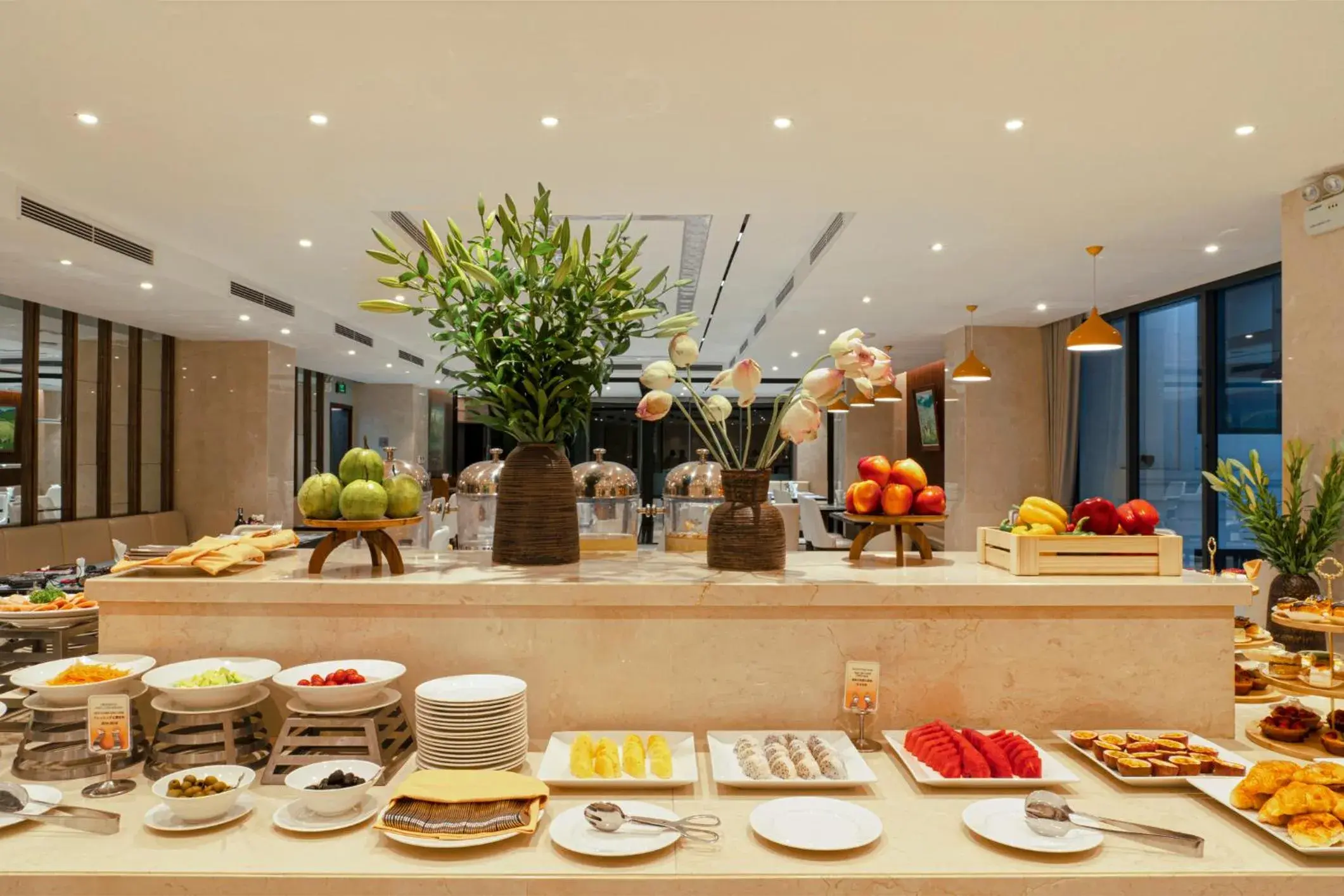 Buffet breakfast in Grand Cititel Hanoi Hotel