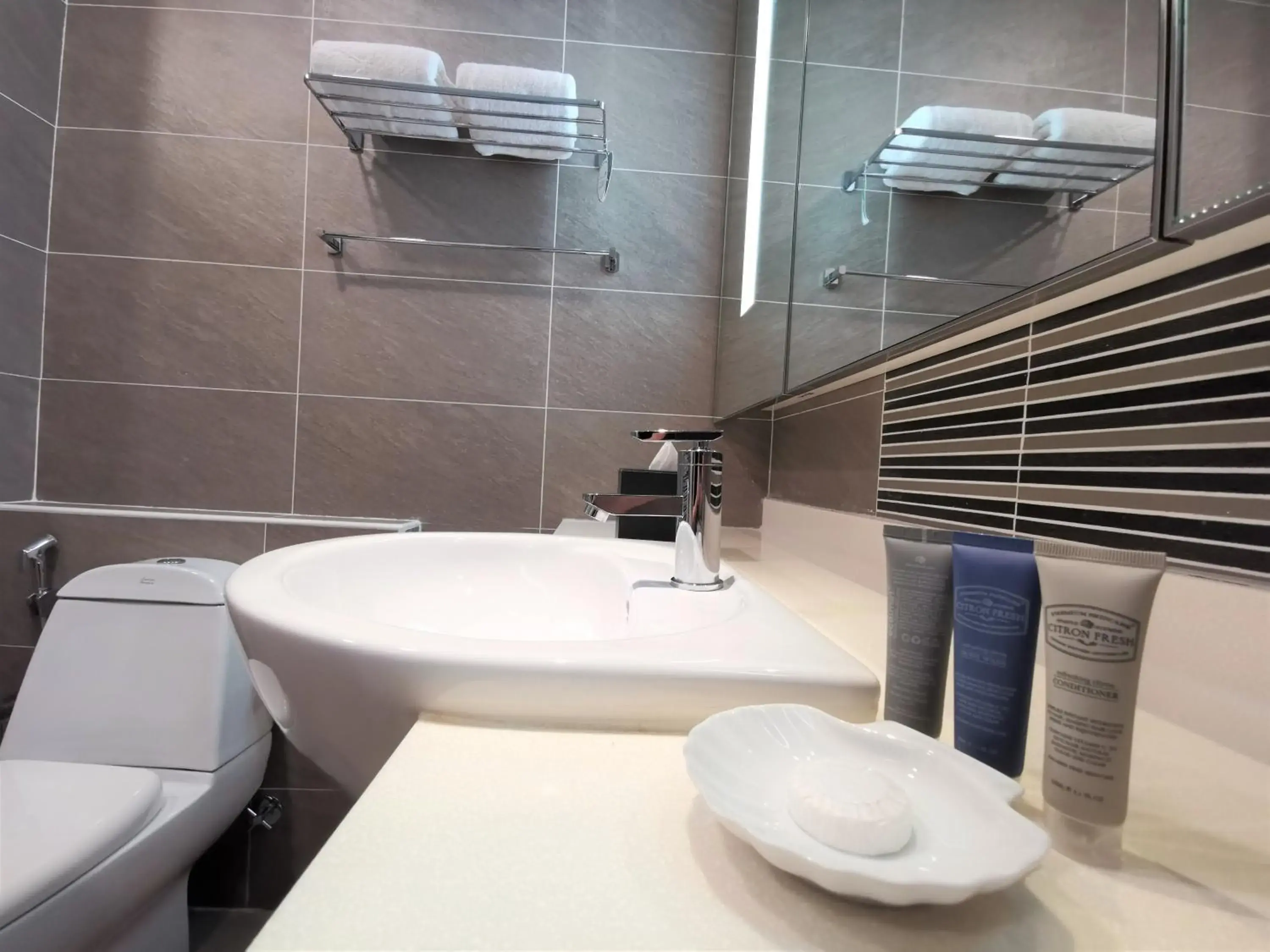 Bathroom in Trinidad Suites Johor, Trademark Collection by Wyndham