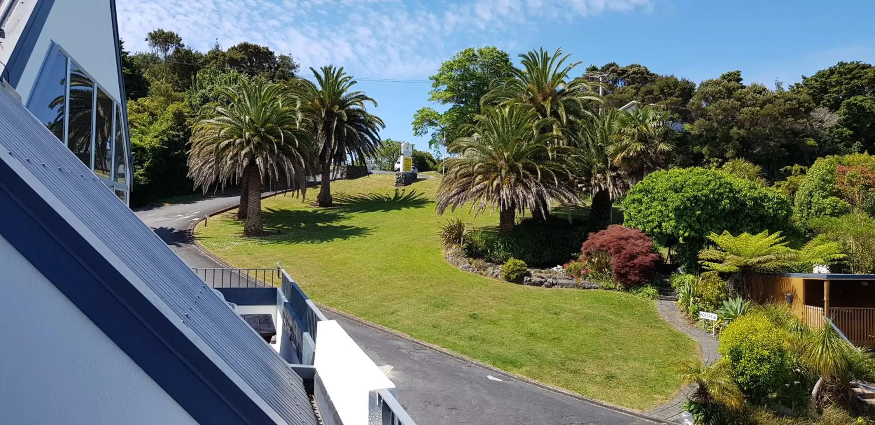 Garden view in Aloha Seaview Resort Motel