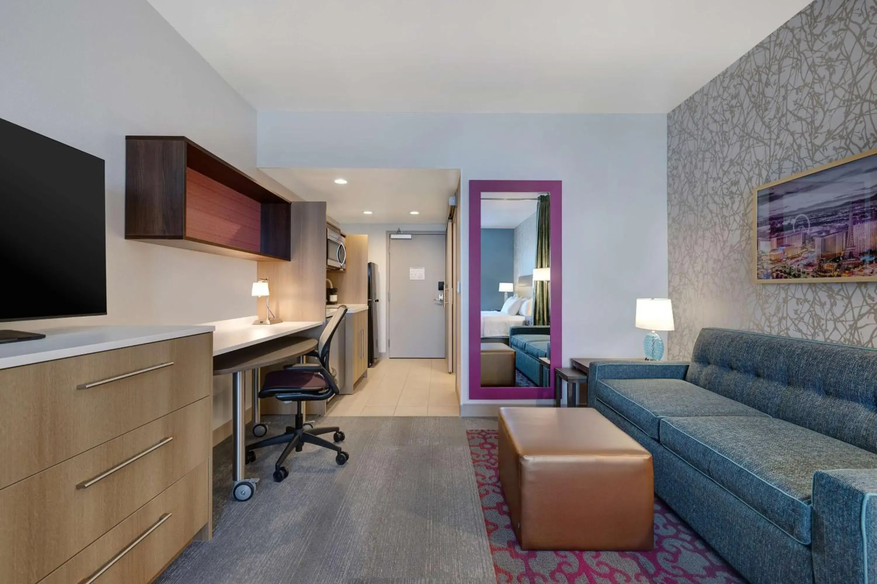 Bedroom, Seating Area in Home2 Suites By Hilton Las Vegas Southwest I-215 Curve