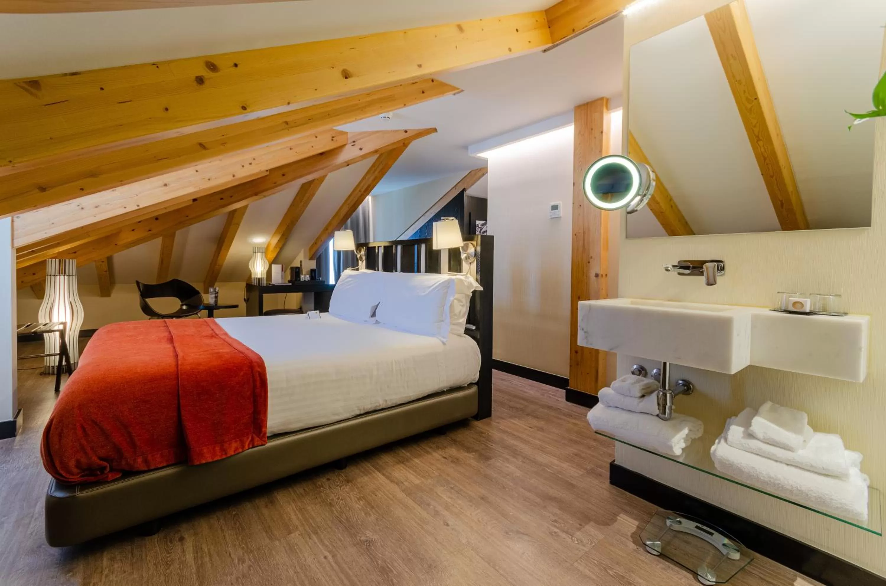 Bedroom, Bed in Hotel Santa Justa