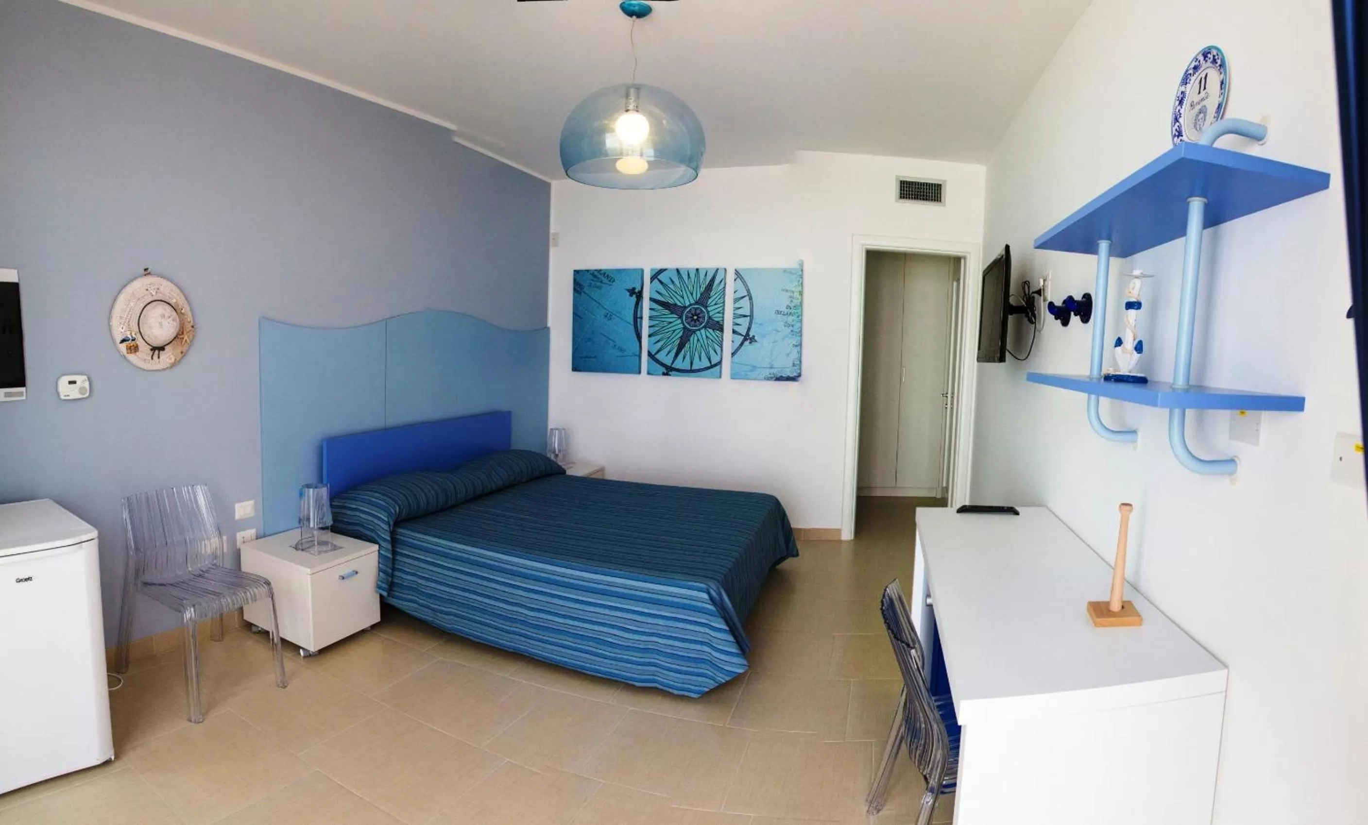 Bedroom, Bed in La Corte di Leuca Residence