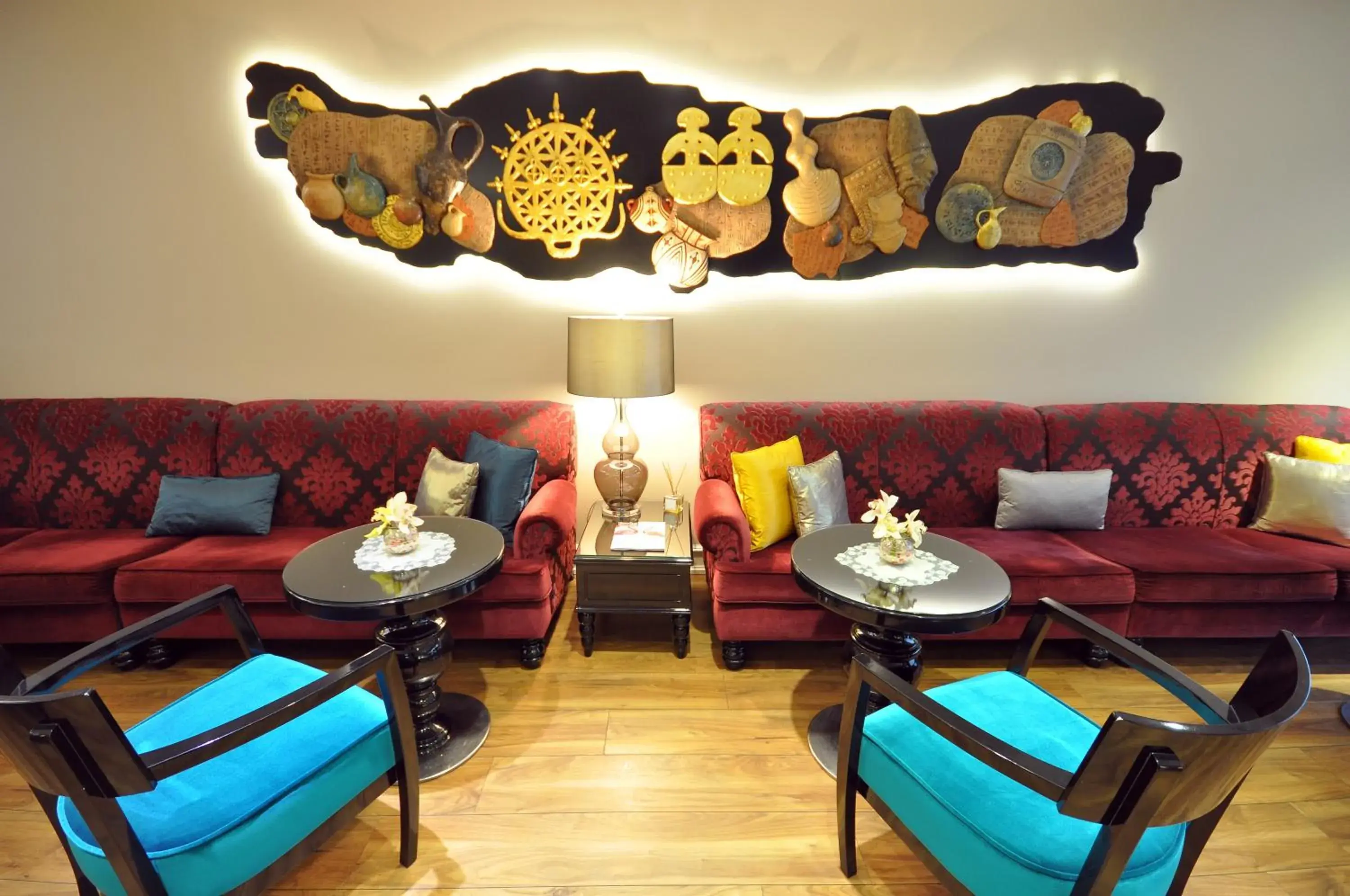Lounge or bar, Seating Area in Neorion Hotel - Special Class