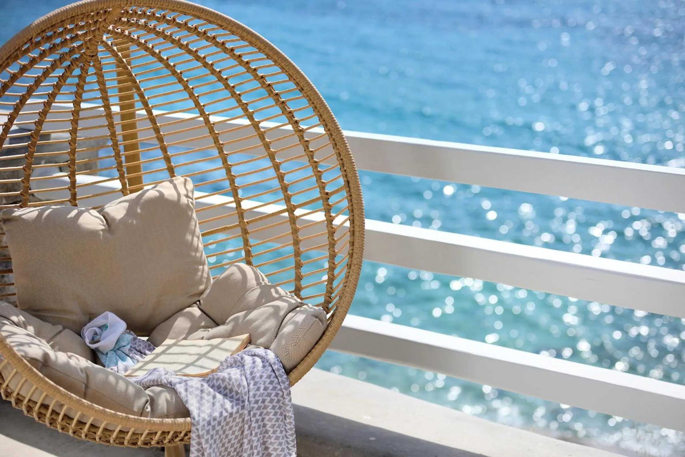 Balcony/Terrace in Anax Resort and Spa