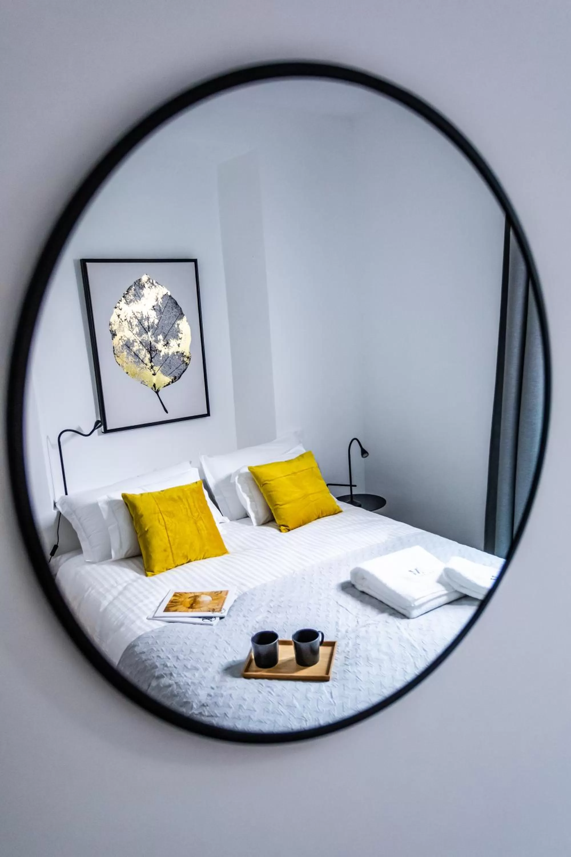 Bed in Villa Muralto Rooms & Garden