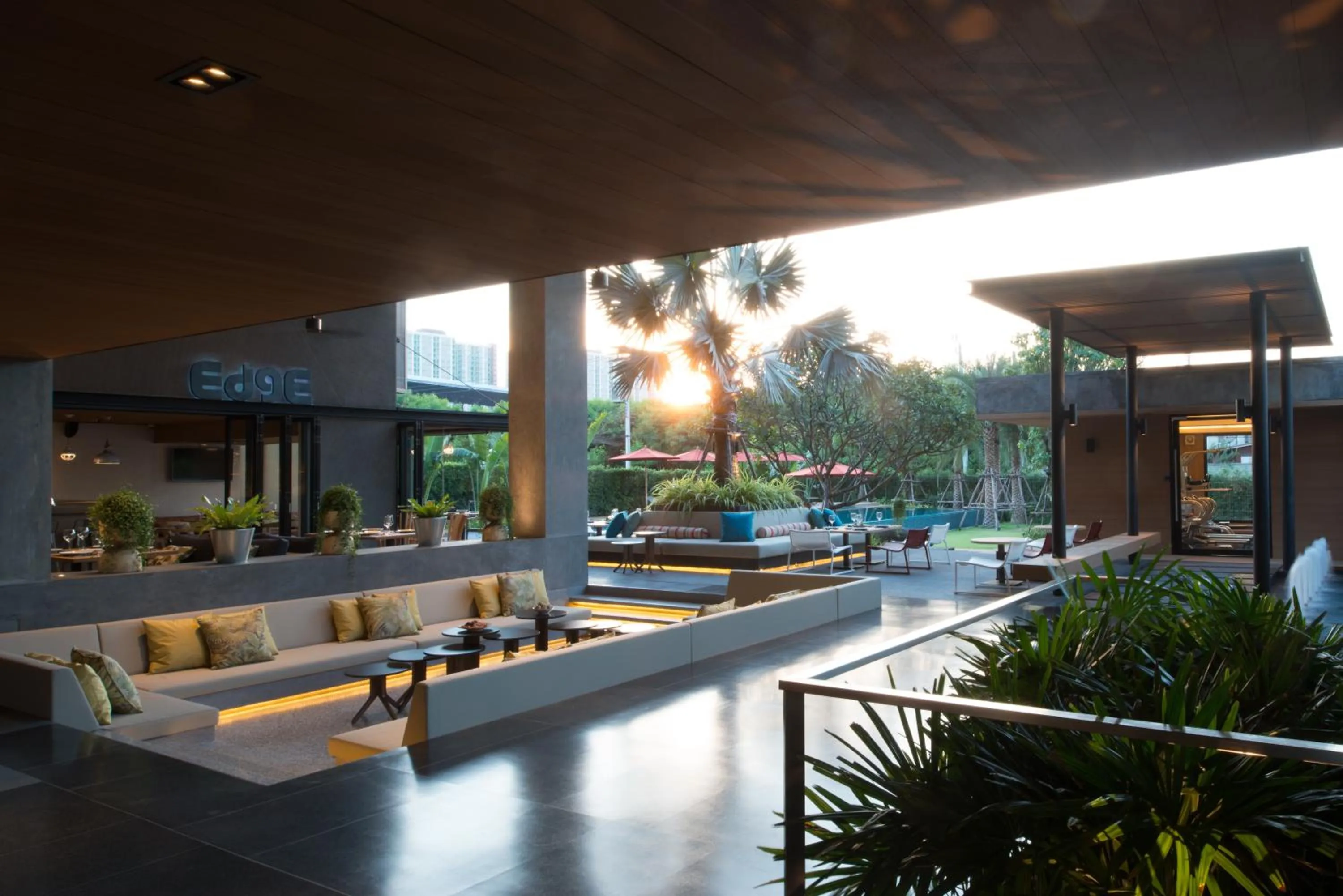 Patio in The Silver Palm Wellness Resort