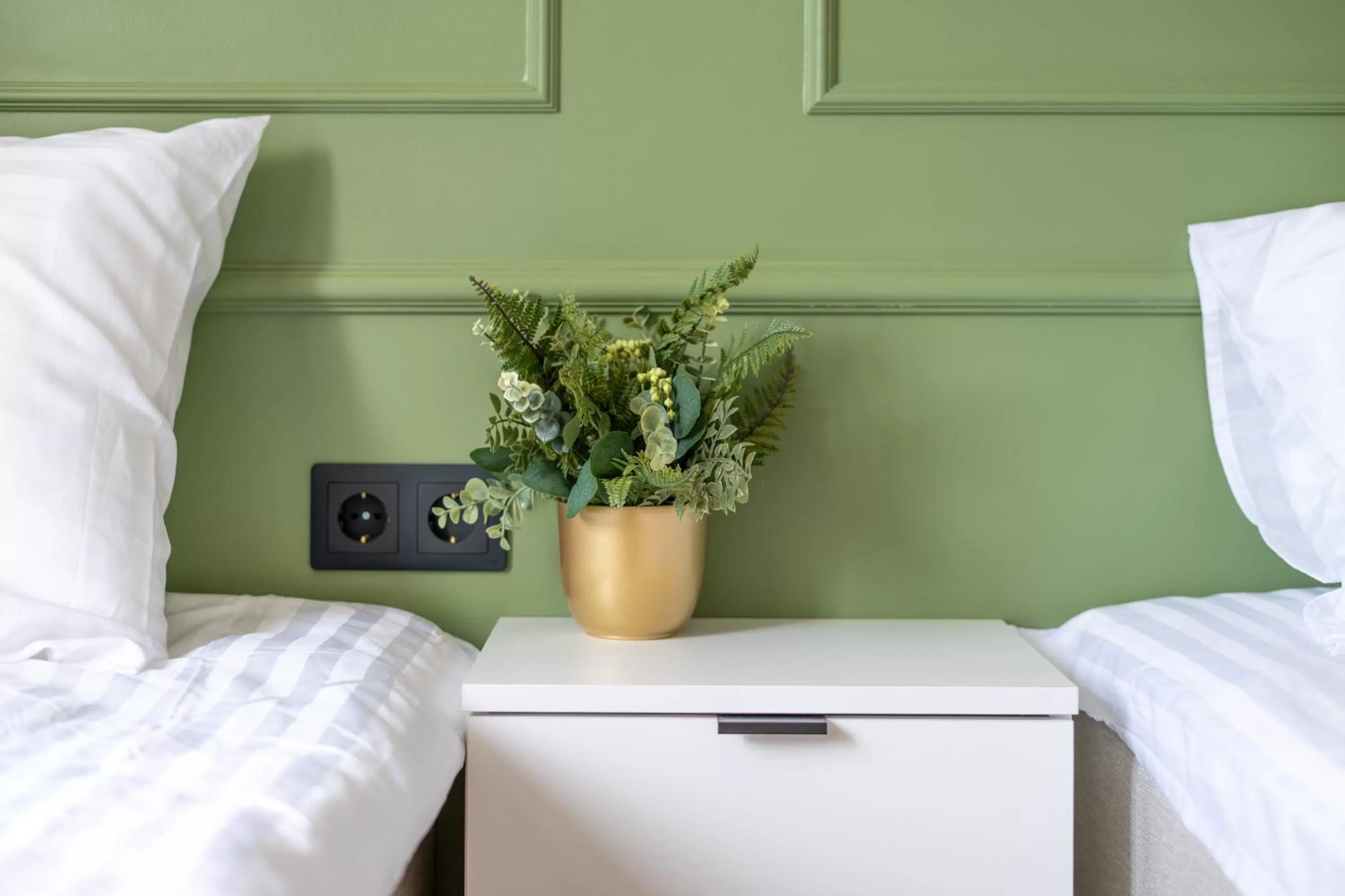 Bedroom, Bed in Oasis Airport Studios by RevalHome