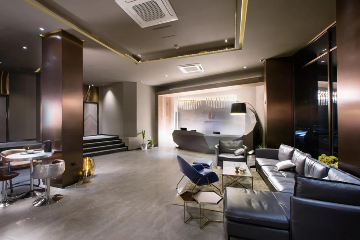 Living room in N Bridge Hotel JEON JU