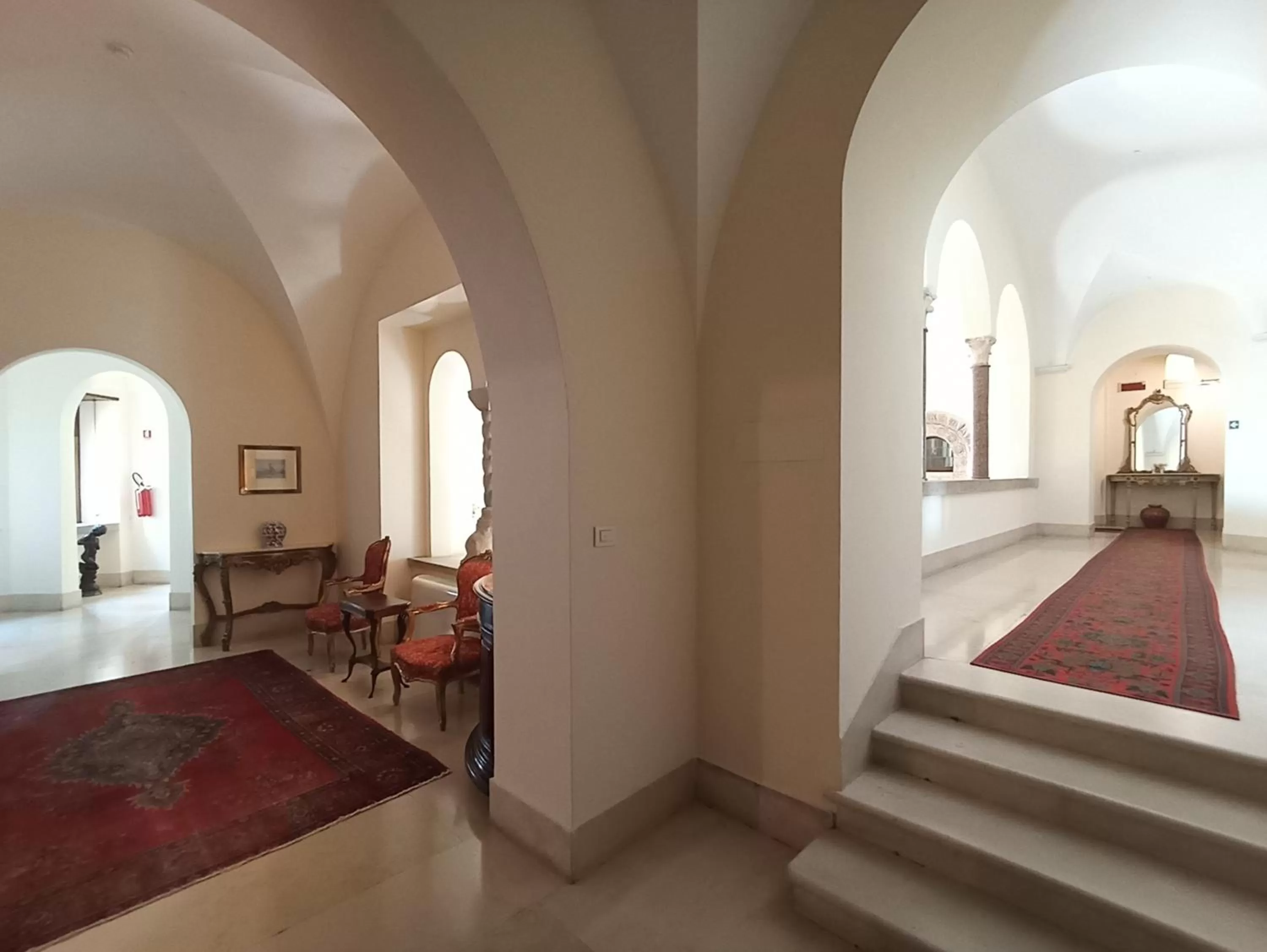 Decorative detail in Grand Hotel Dei Castelli