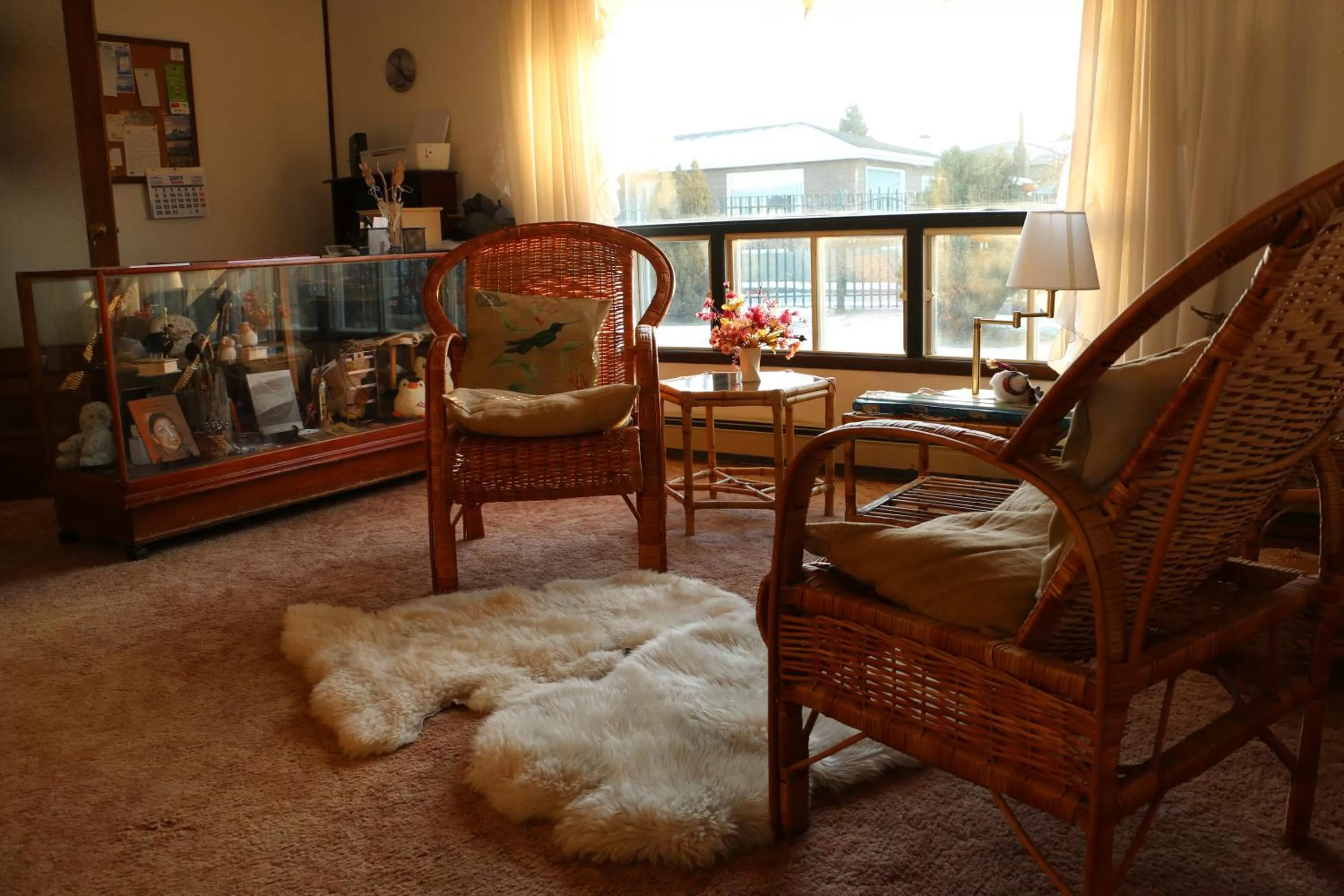Staff, Seating Area in Sandy Point B&B