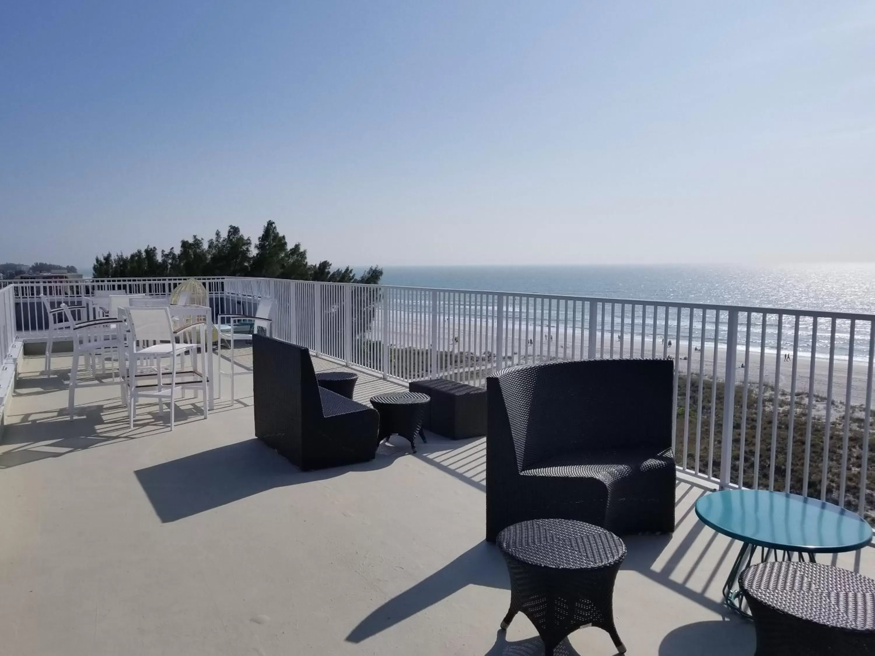 Property building, Balcony/Terrace in Provident Oceana Beachfront Suites