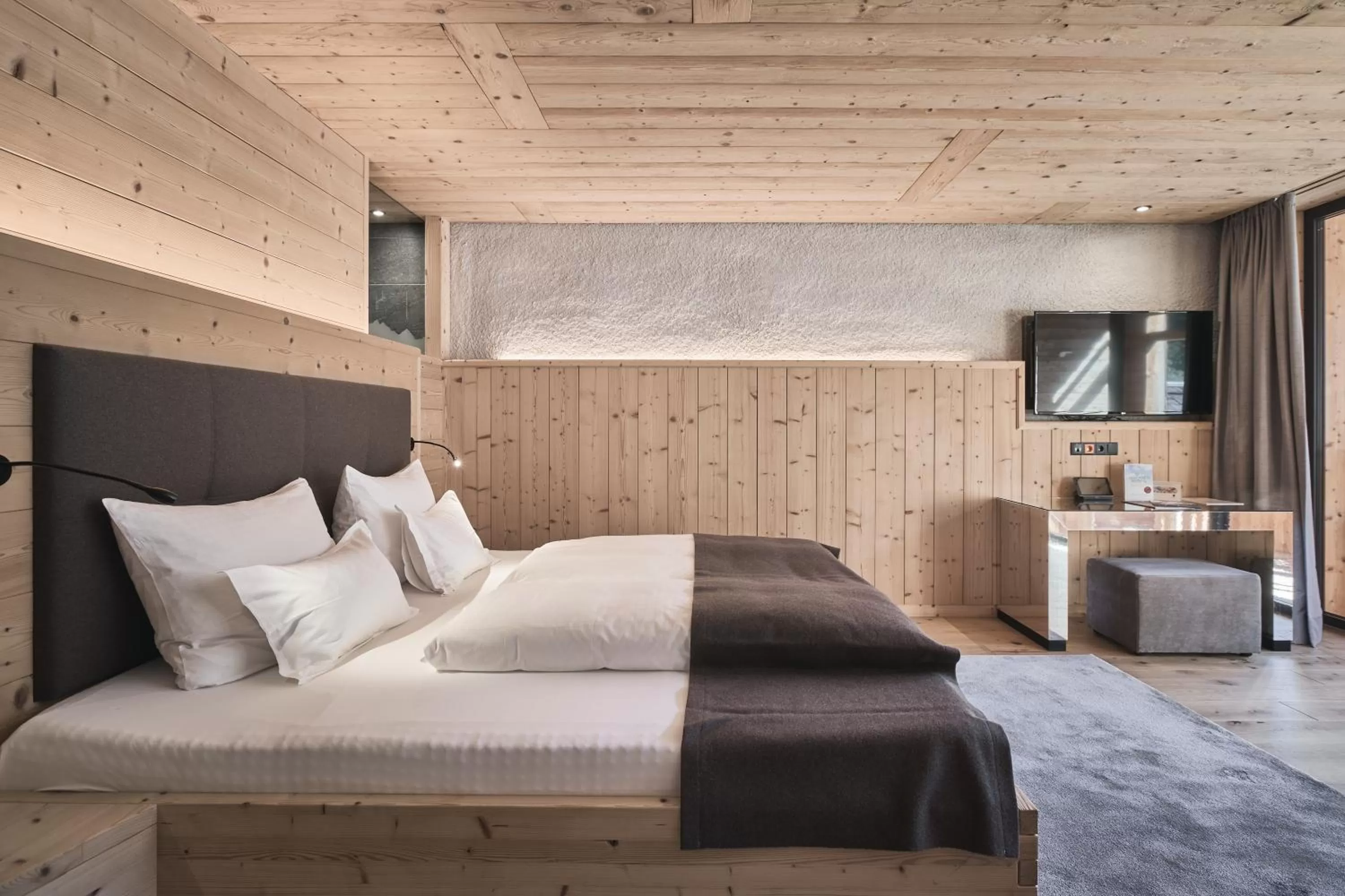 Bedroom, Bed in Tenne Lodges