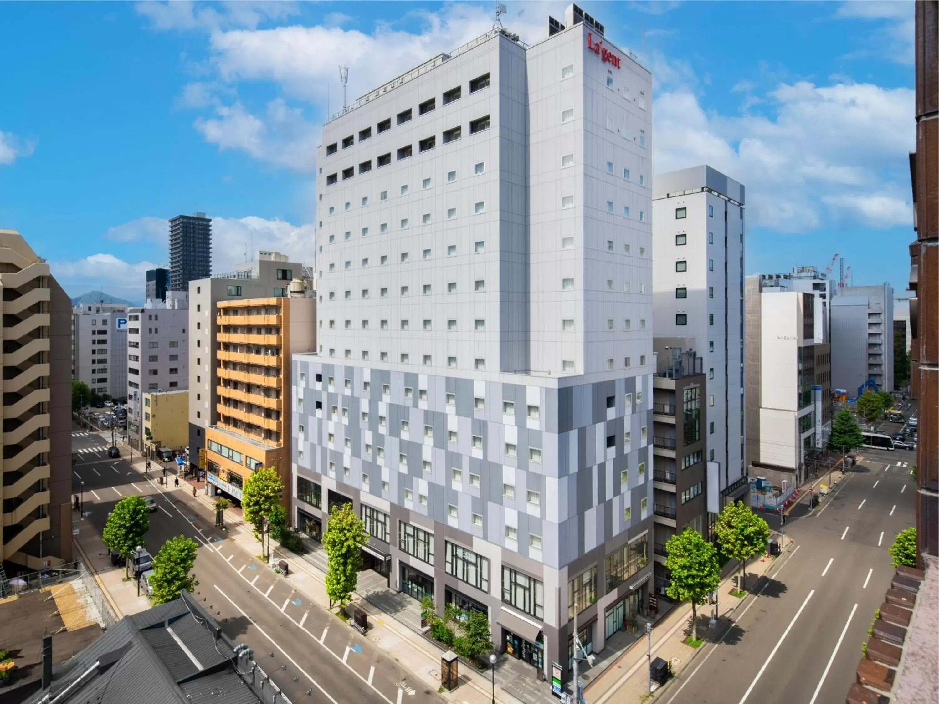 Property building in La'gent Stay Sapporo Odori Hokkaido