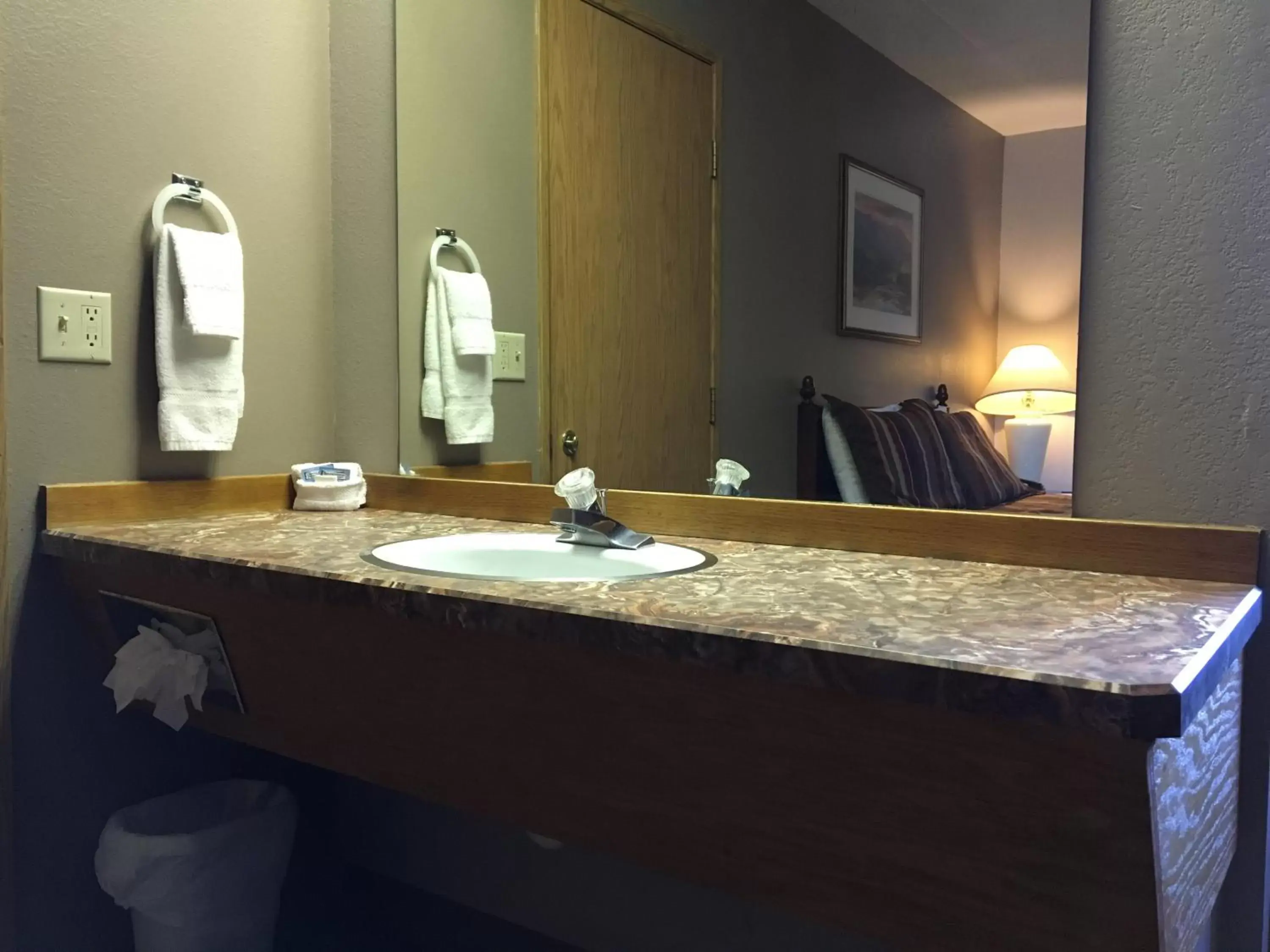 Bathroom in Timber Lodge Inn