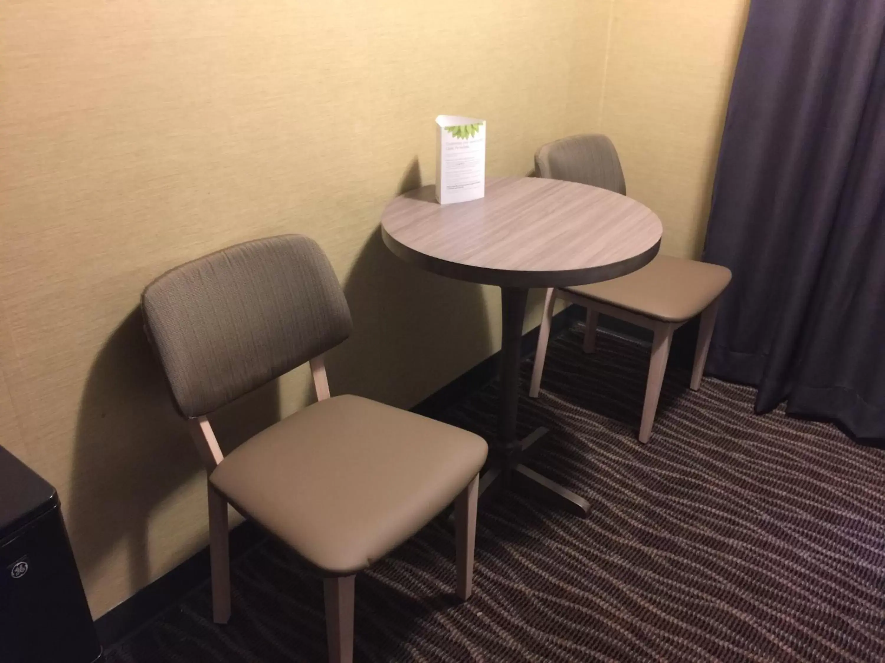 Seating Area in Super 8 by Wyndham Revelstoke BC