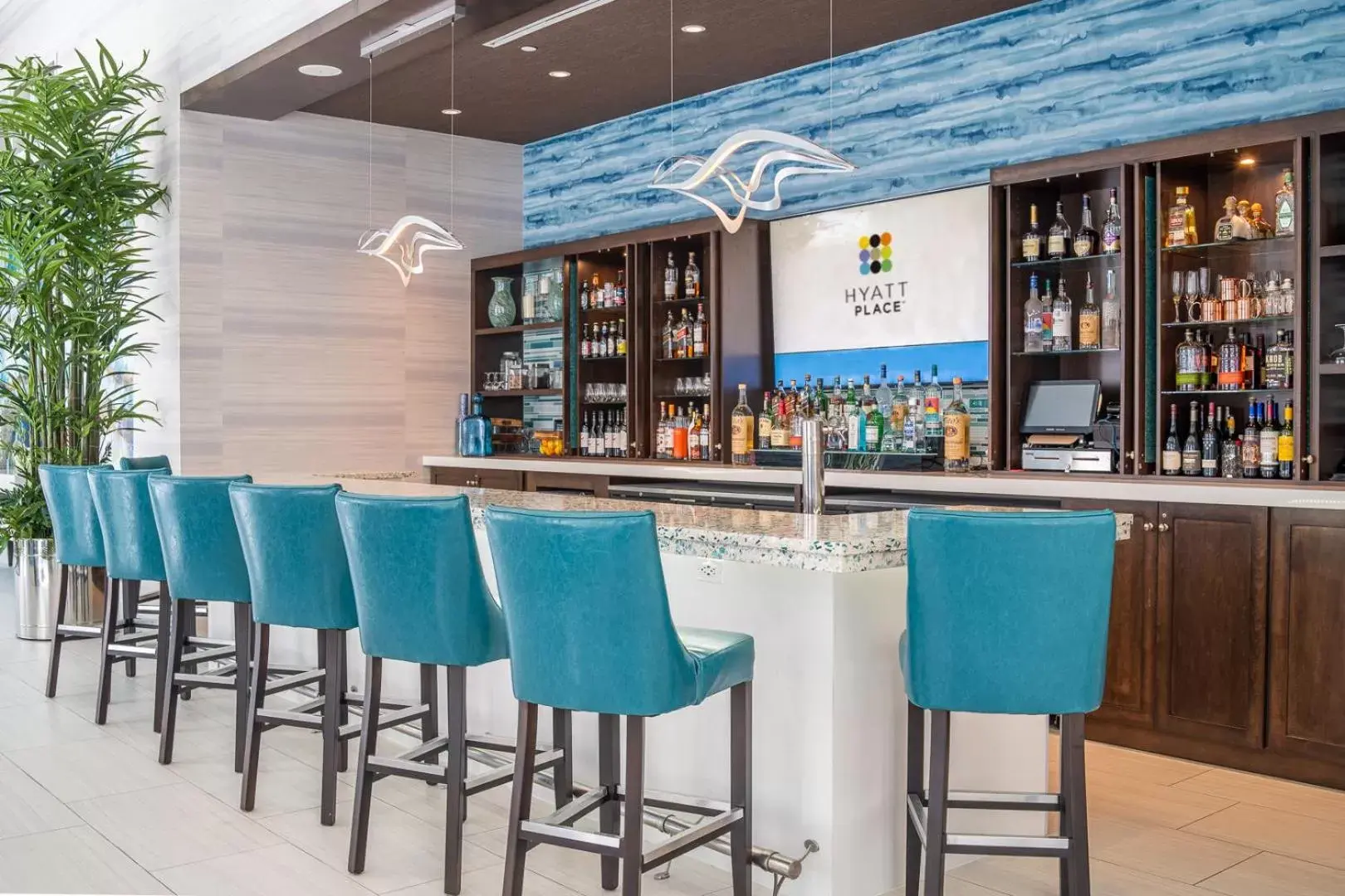 Restaurant/places to eat, Lounge/Bar in Hyatt Place West Palm Beach