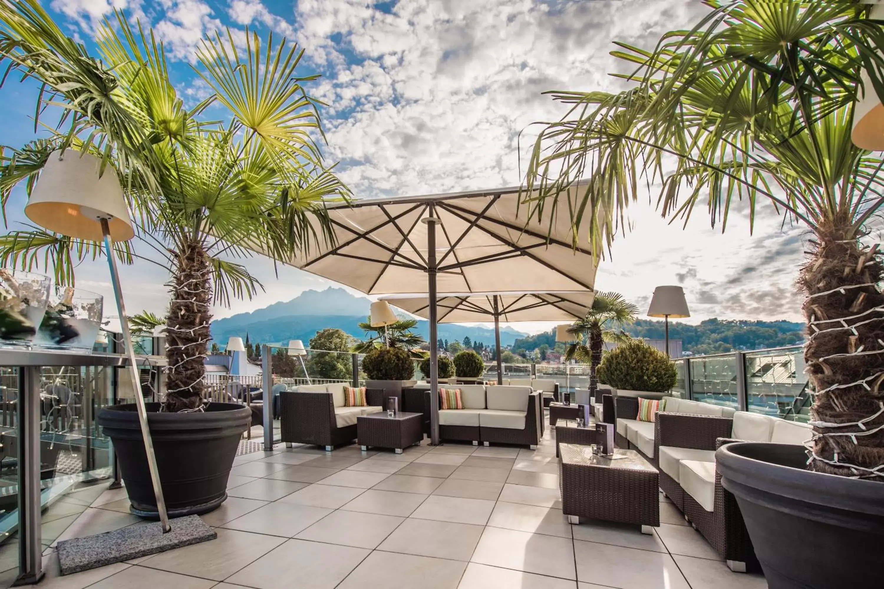 Balcony/Terrace in Hotel Astoria