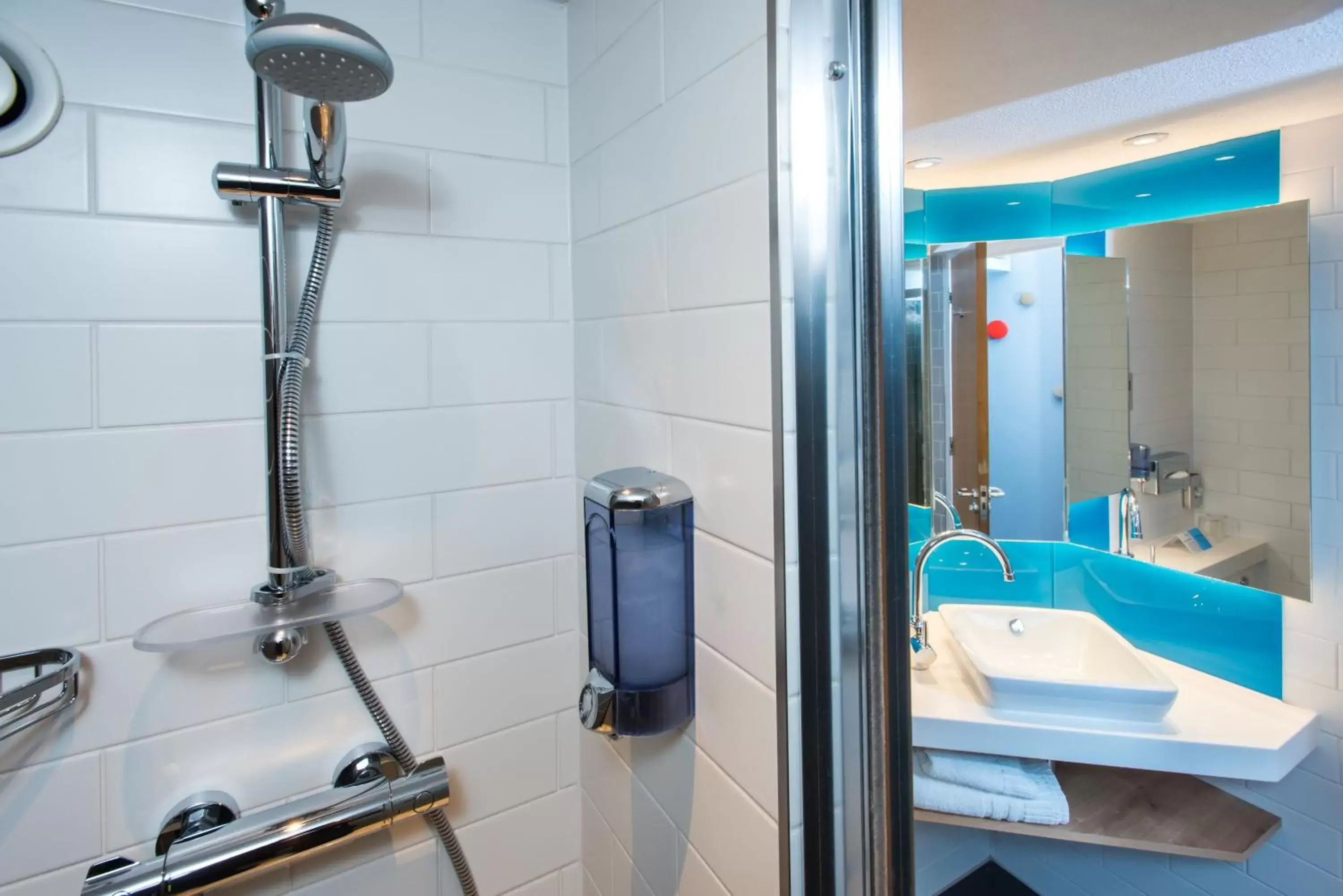 Bathroom in Holiday Inn Express Cardiff Bay, an IHG Hotel