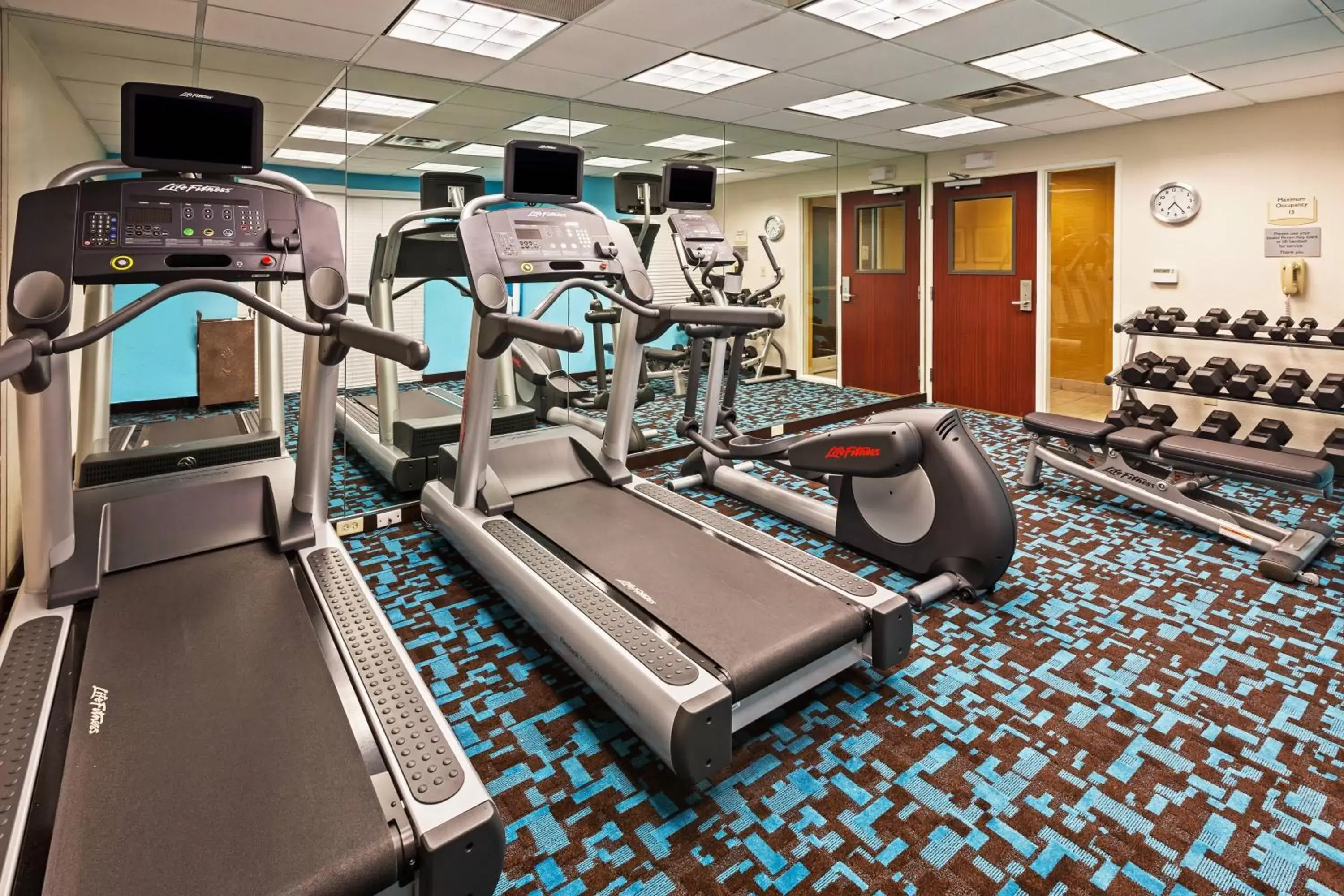 Fitness centre/facilities, Fitness Center/Facilities in Fairfield Inn and Suites by Marriott Austin Northwest/The Domain Area