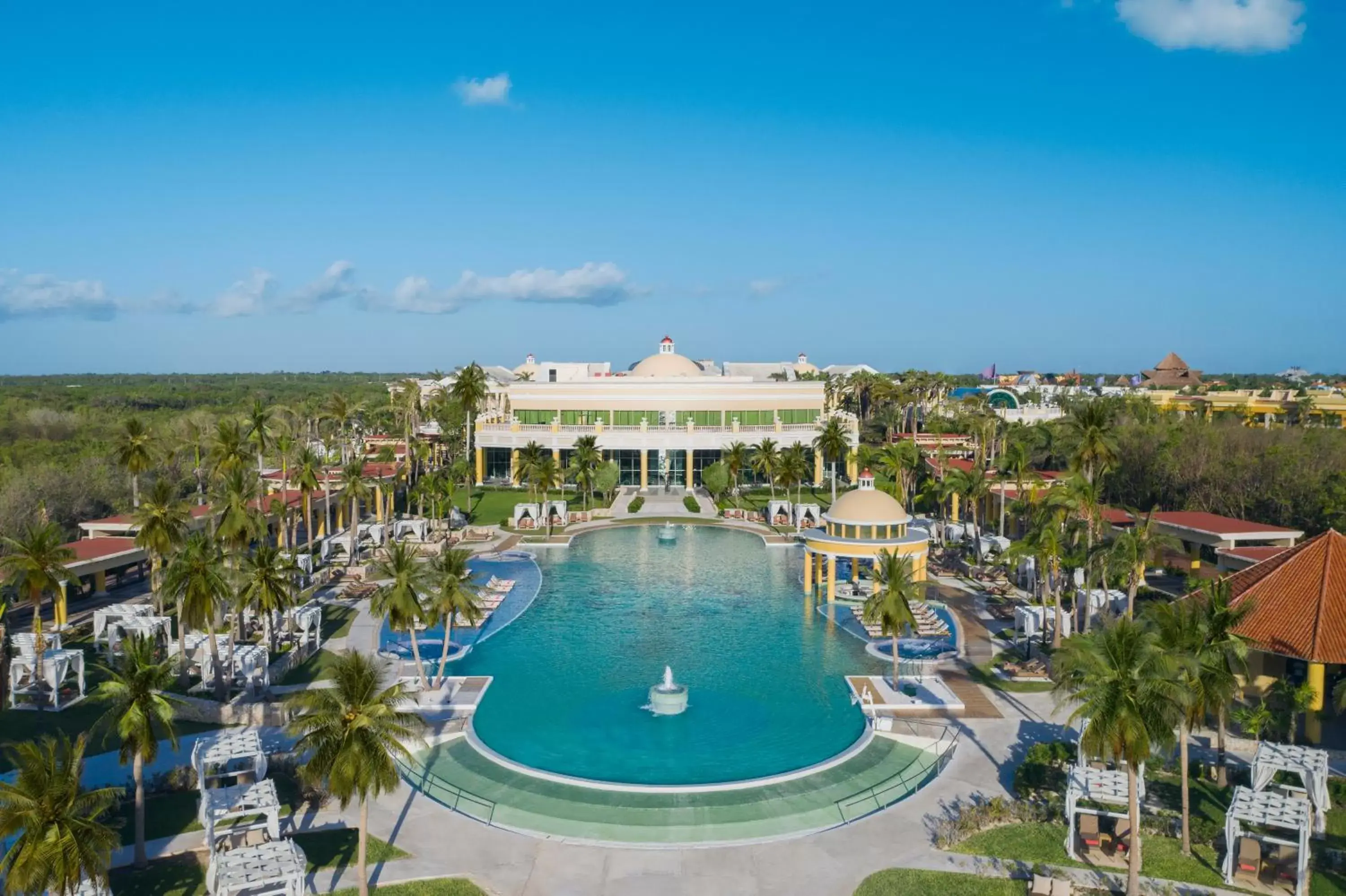 Bird's eye view, Pool View in Iberostar Grand Paraíso