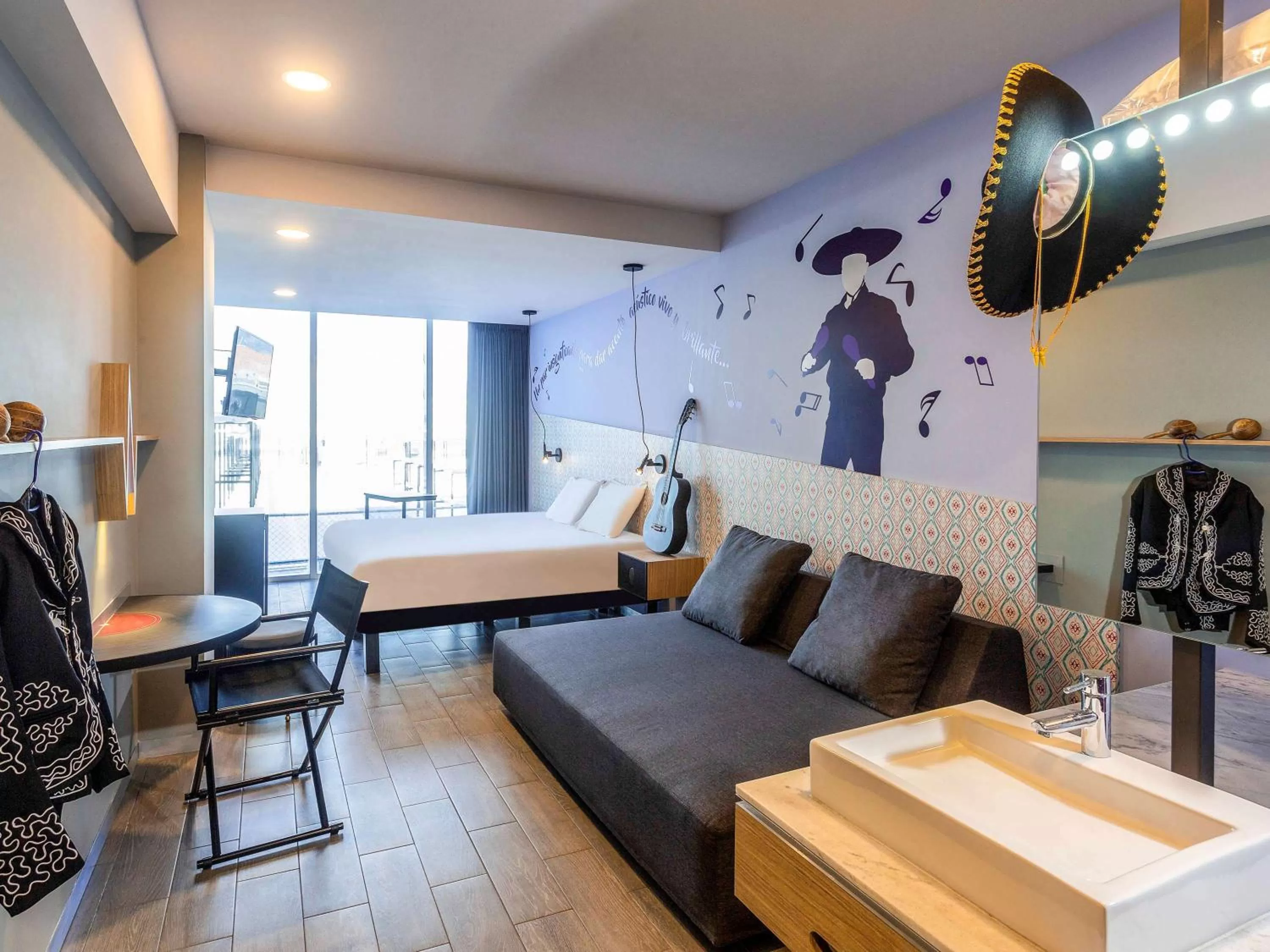 Suite King Room with Sofa Bed in Ibis Styles Merida Galerias