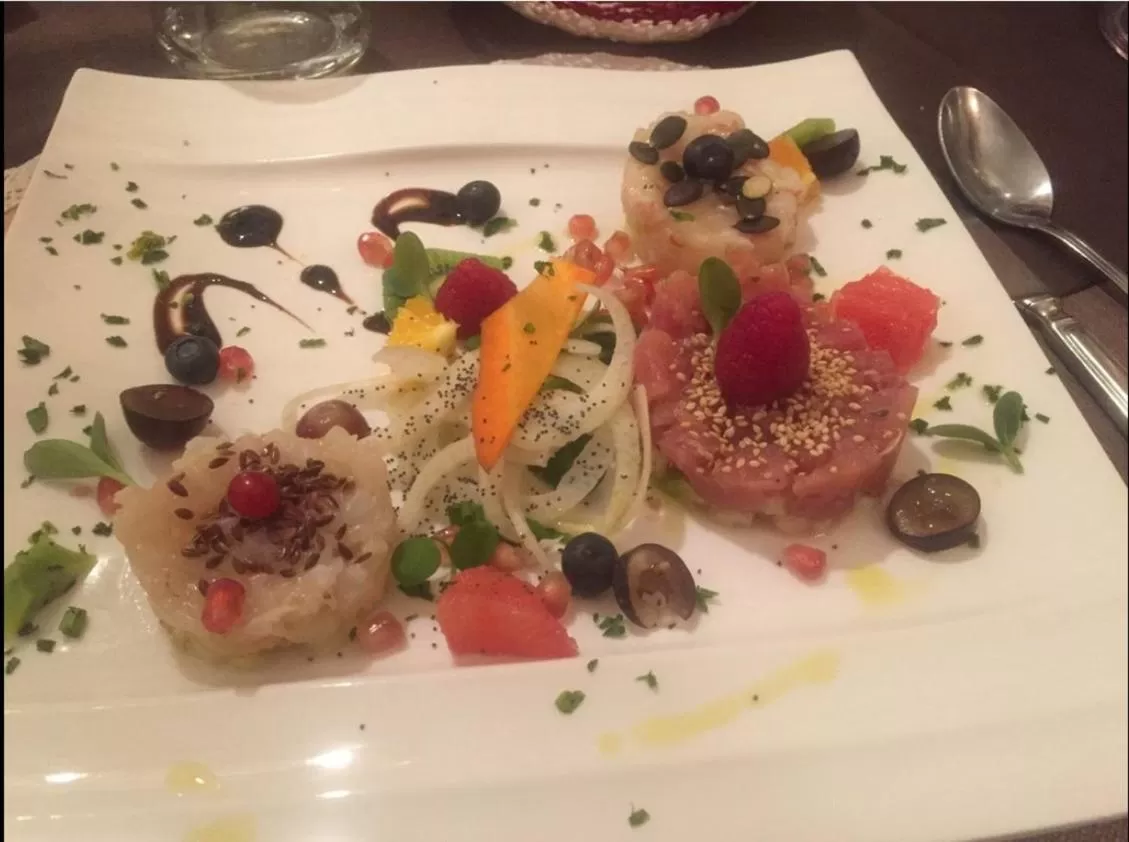 Dinner in Chalet Plan Gorret