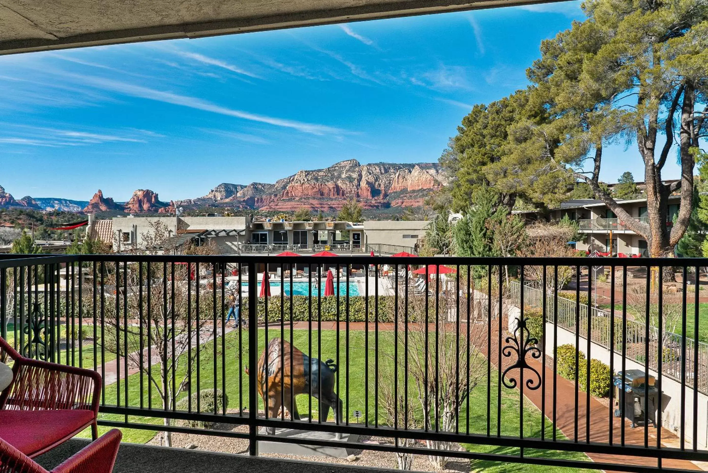 Balcony/Terrace in Arabella Hotel Sedona