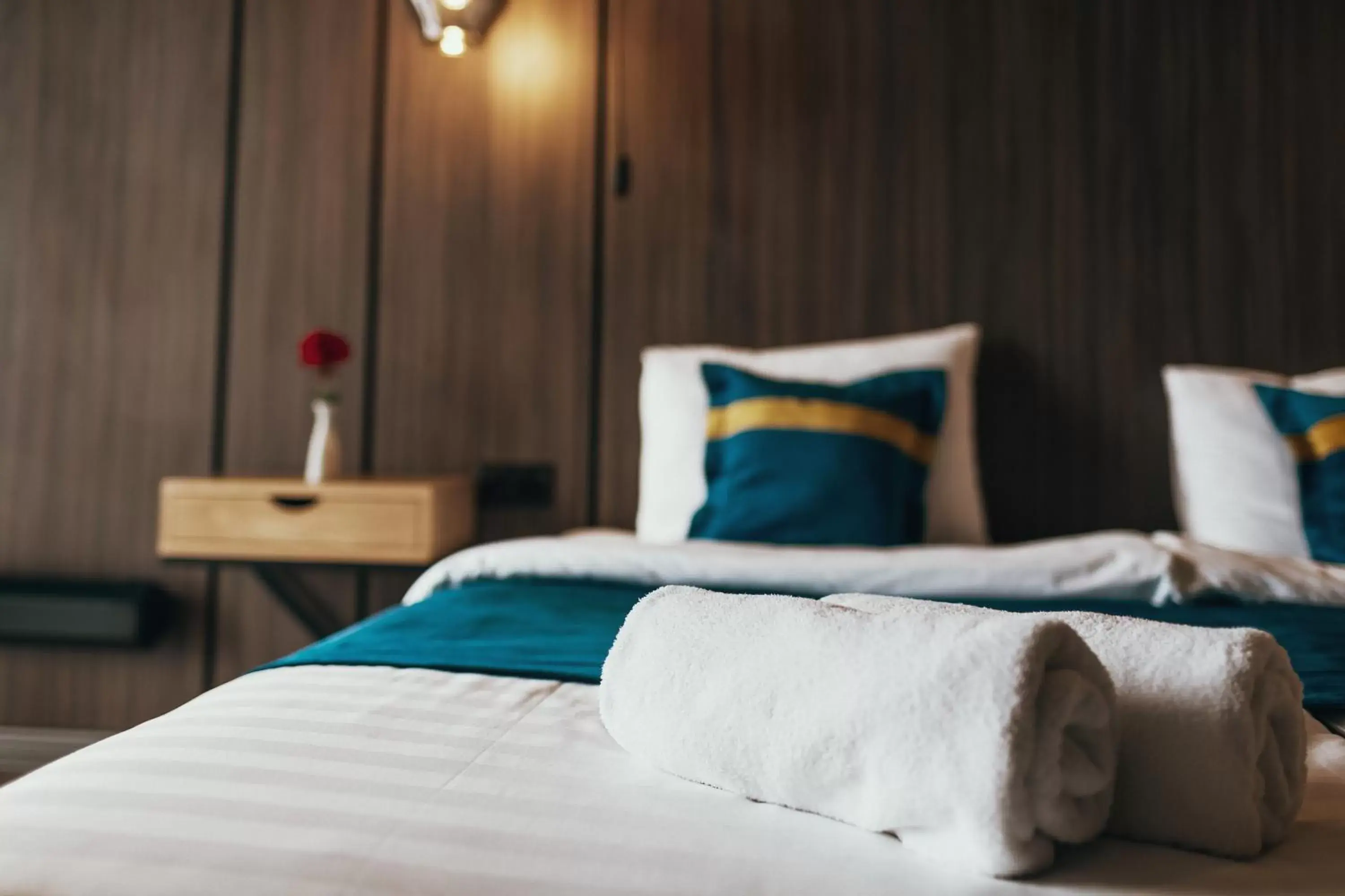 Decorative detail, Bed in Tulip Residence & Spa Hotel Decorative detail, Bed in Tulip Residence & Spa Hotel