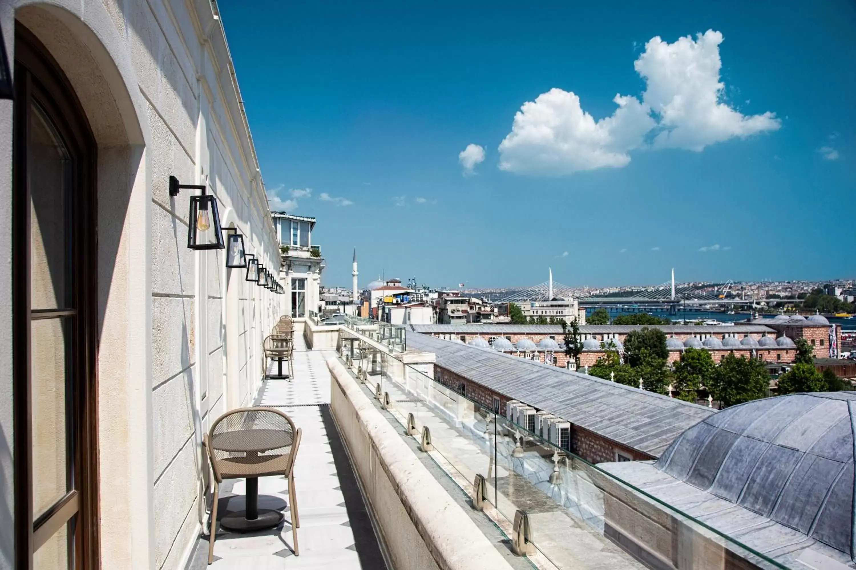 Balcony/Terrace in Mest Hotel Istanbul Sirkeci