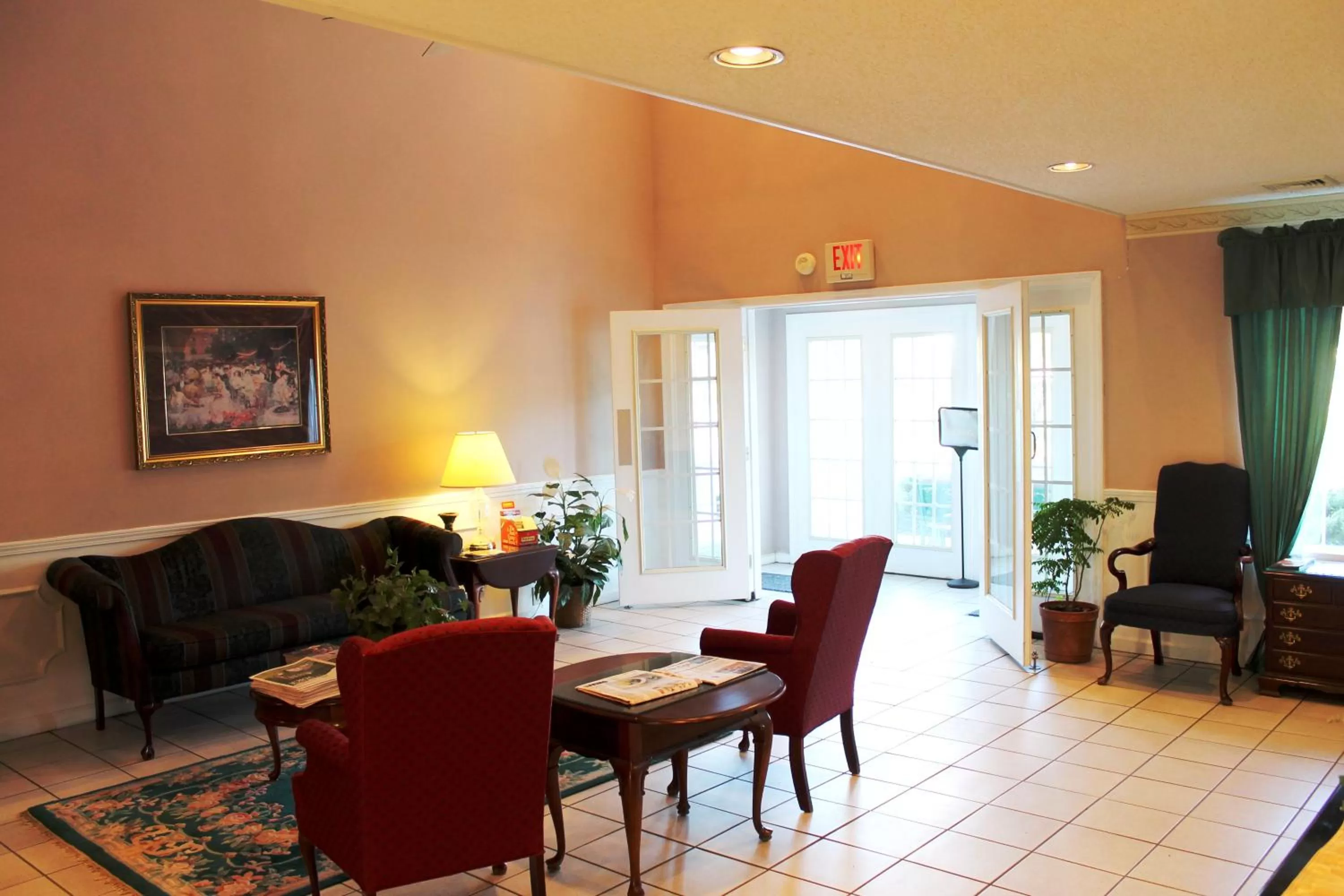 Lobby or reception in American Motel - Lenoir