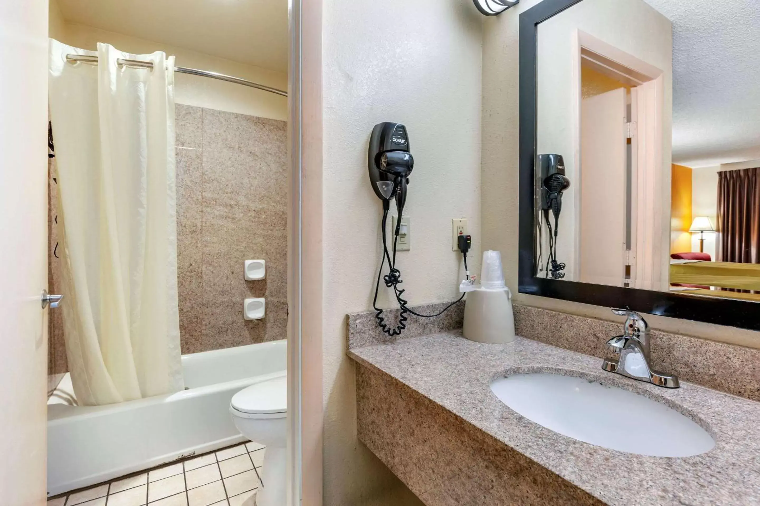 Bathroom in Americas Best Value Inn Laurel