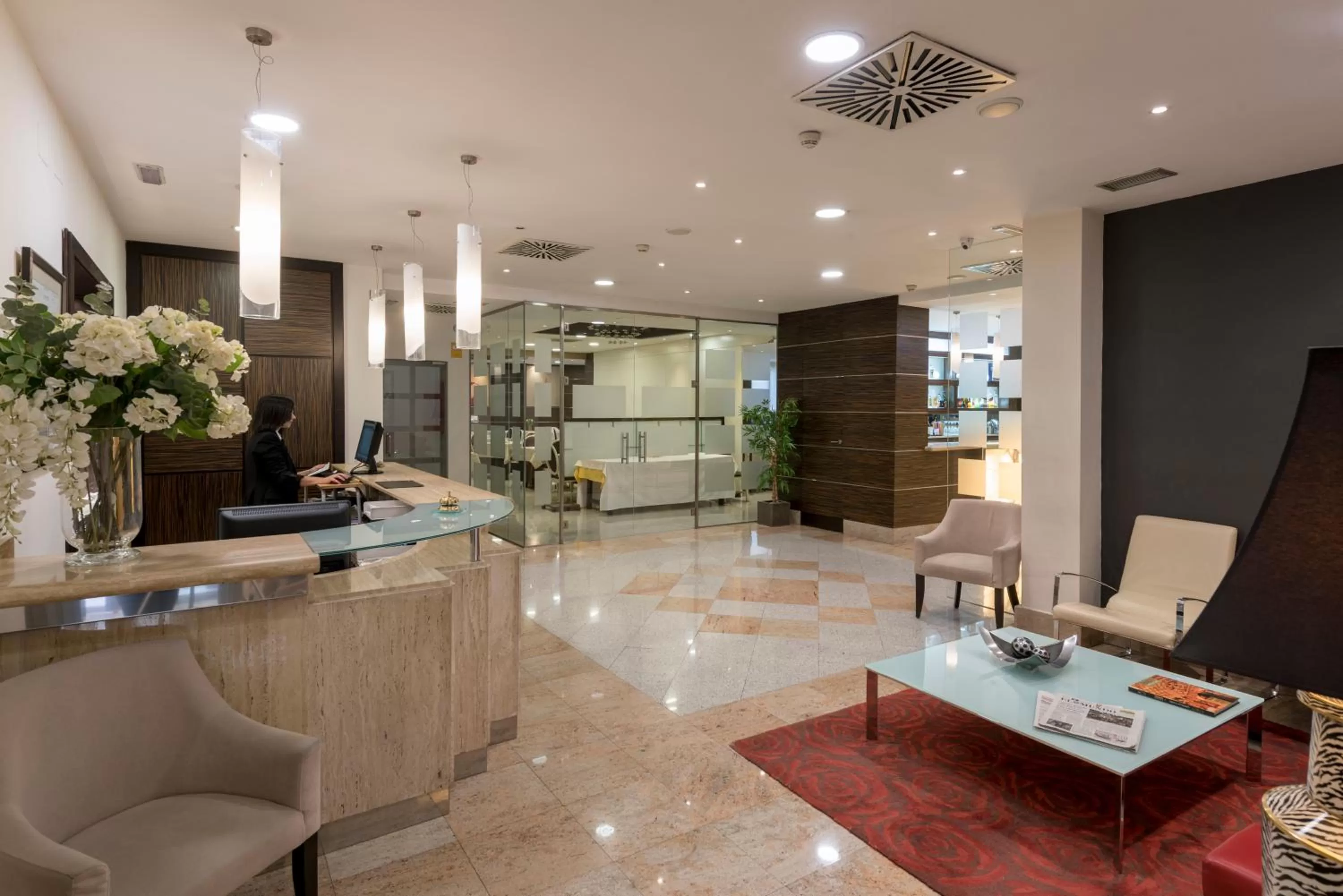 Lobby or reception in Itaca Salamanca by Soho Boutique