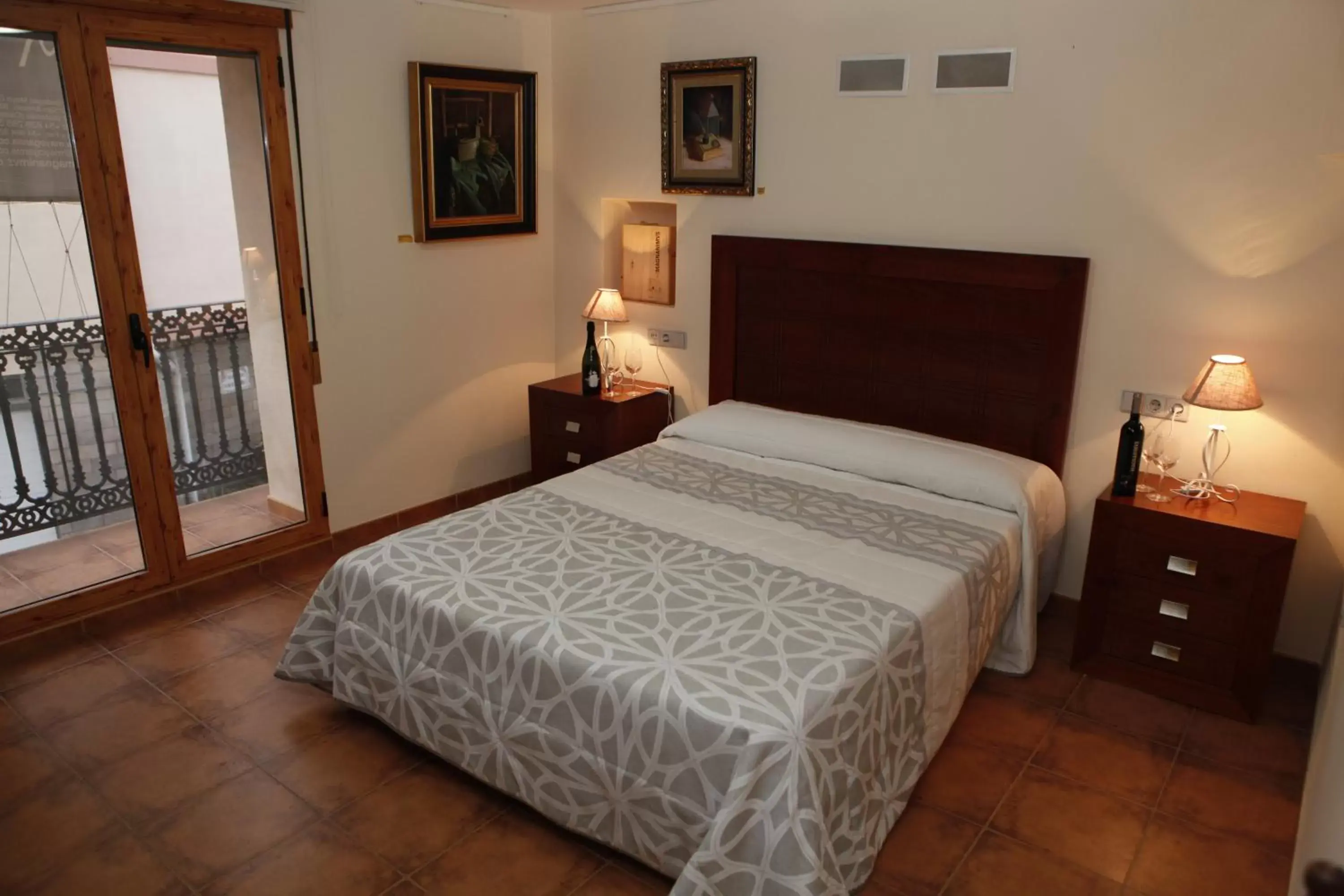 Bed in Casa Rural Magnanimvs