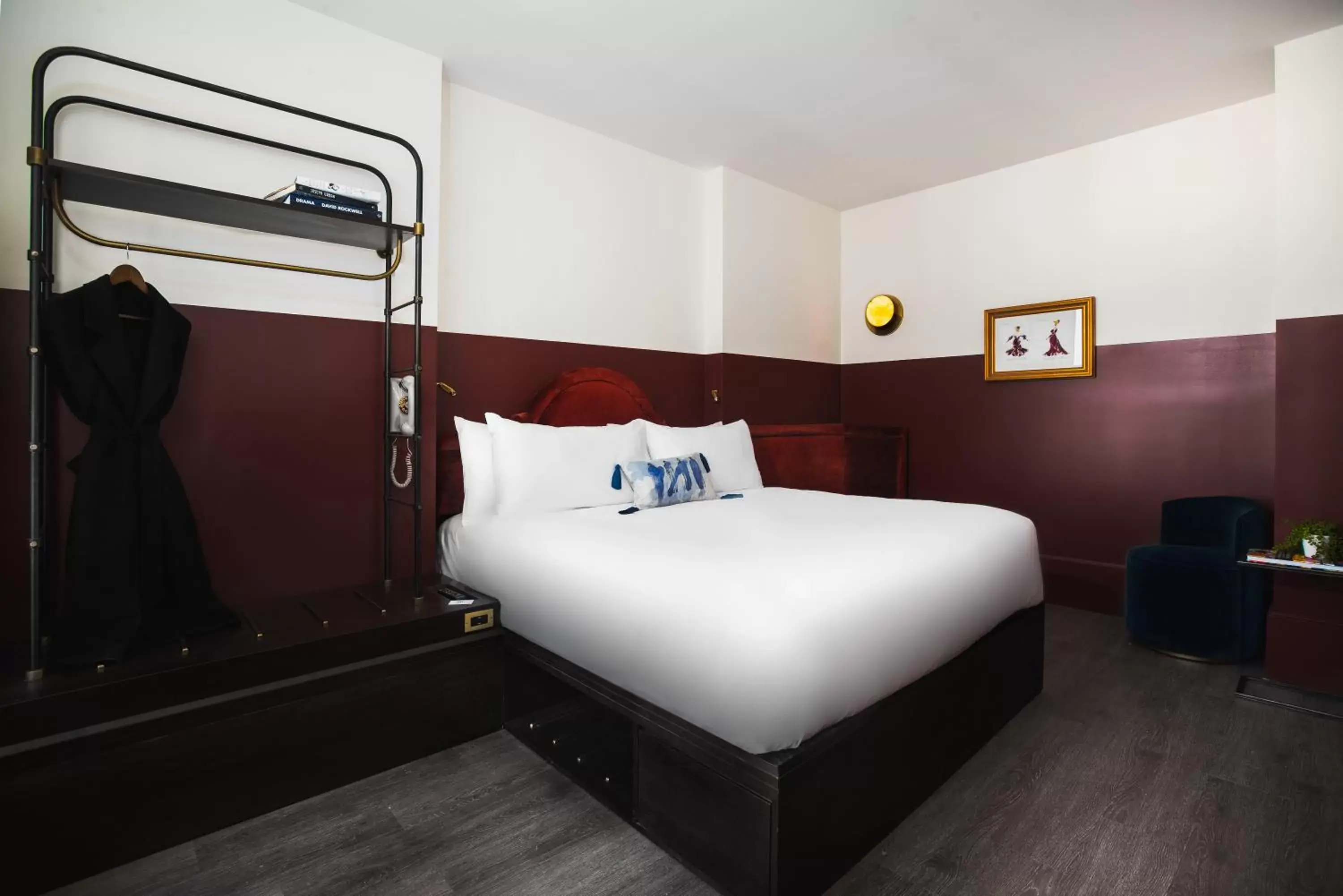 Bed in CIVILIAN Hotel