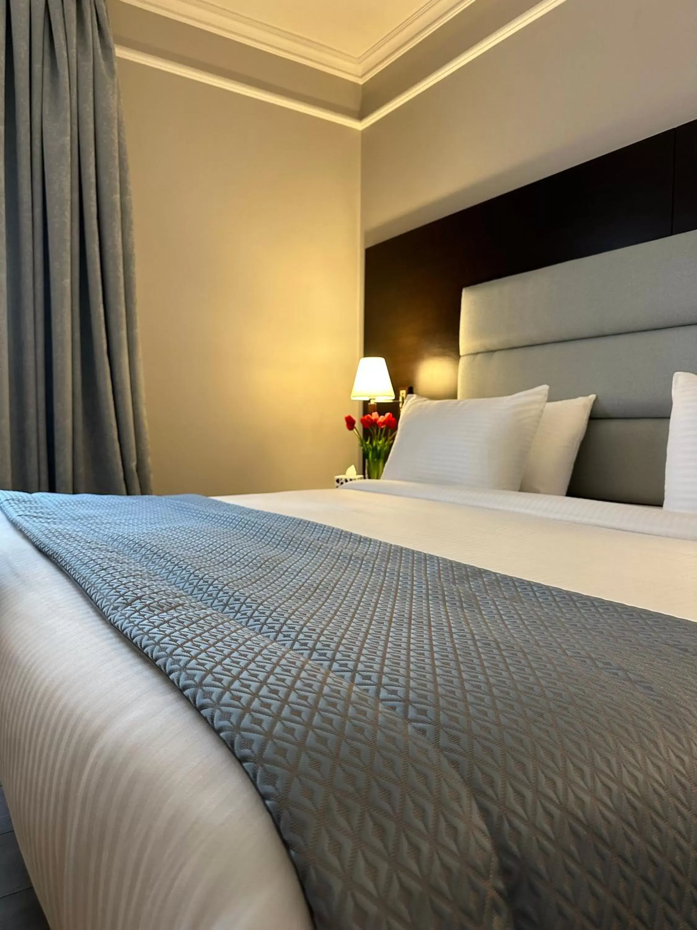 Property building, Bed in Ramada by Wyndham Downtown Beirut