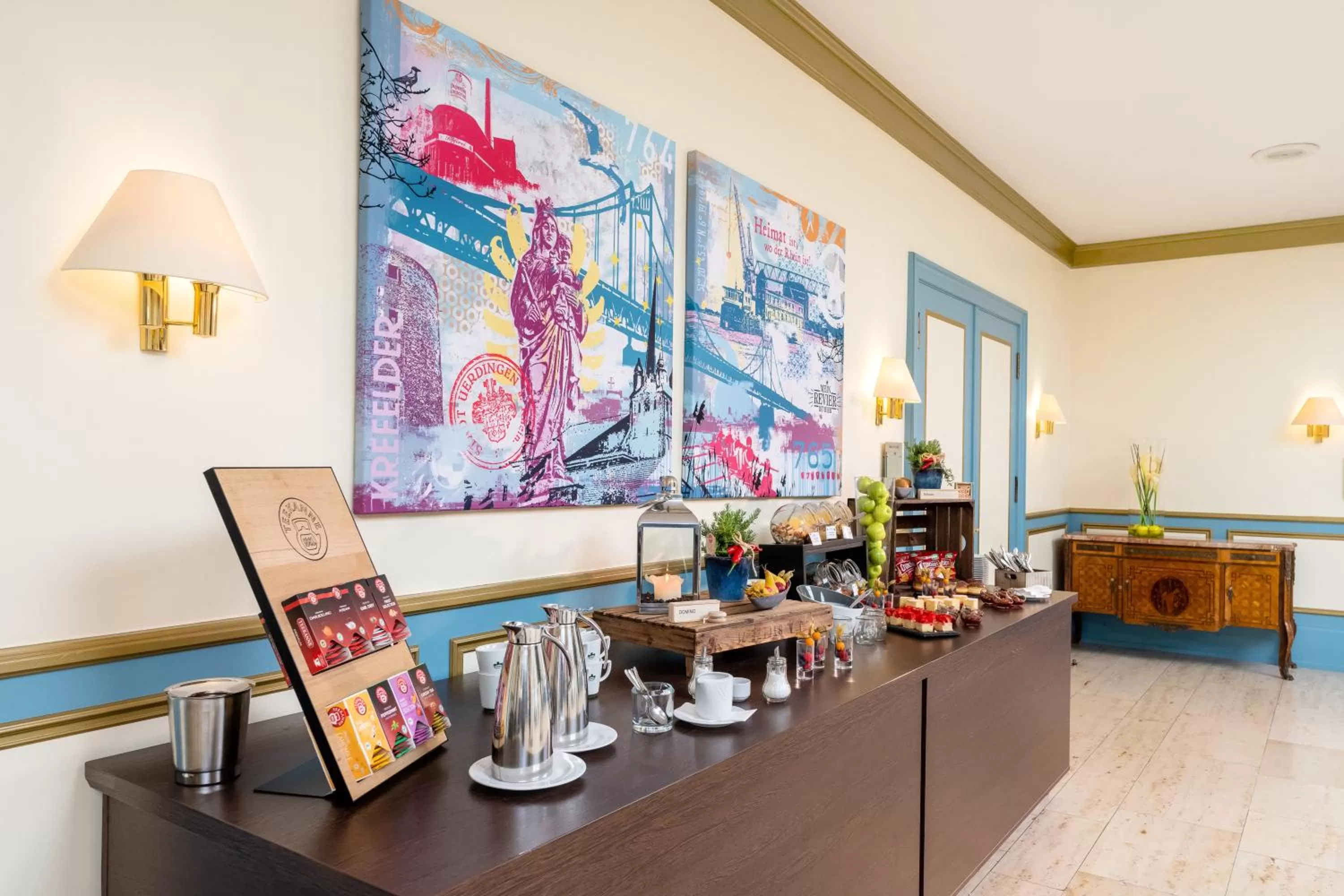 Food and drinks in Hotel Krefelder Hof