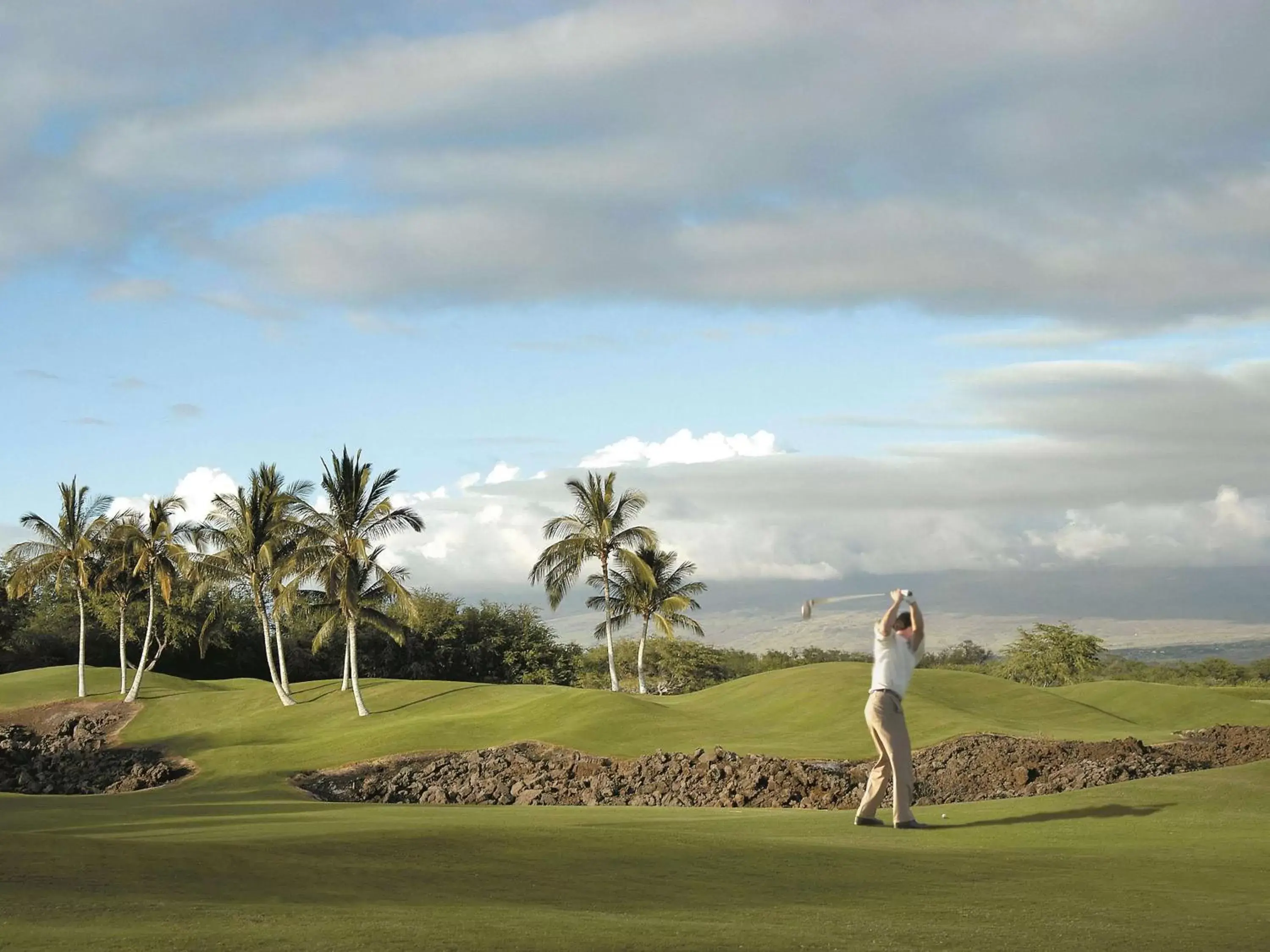 Golfcourse in Fairmont Orchid