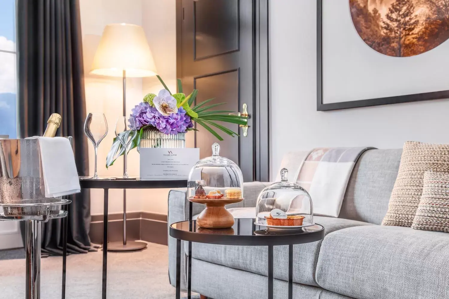 Living room in Villars Palace Living room in Villars Palace