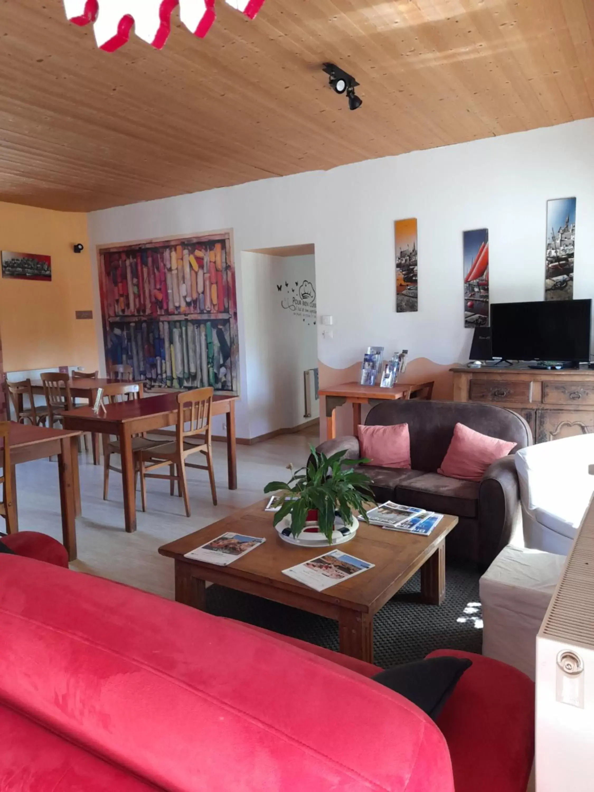 Living room, Seating Area in Les Hortensias - Chambres d'Hôtes