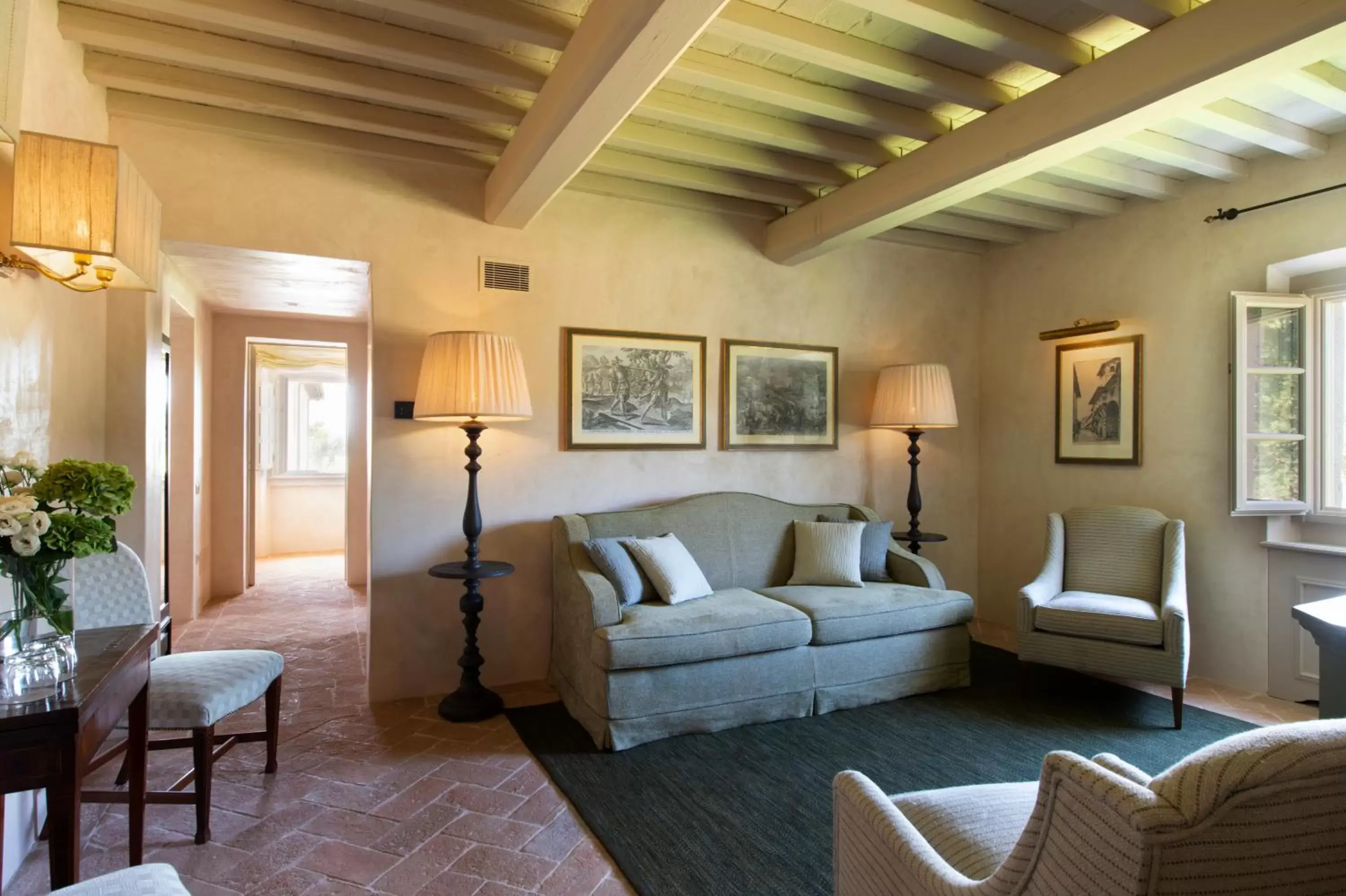 Living room, Seating Area in Il Borro Relais & Châteaux