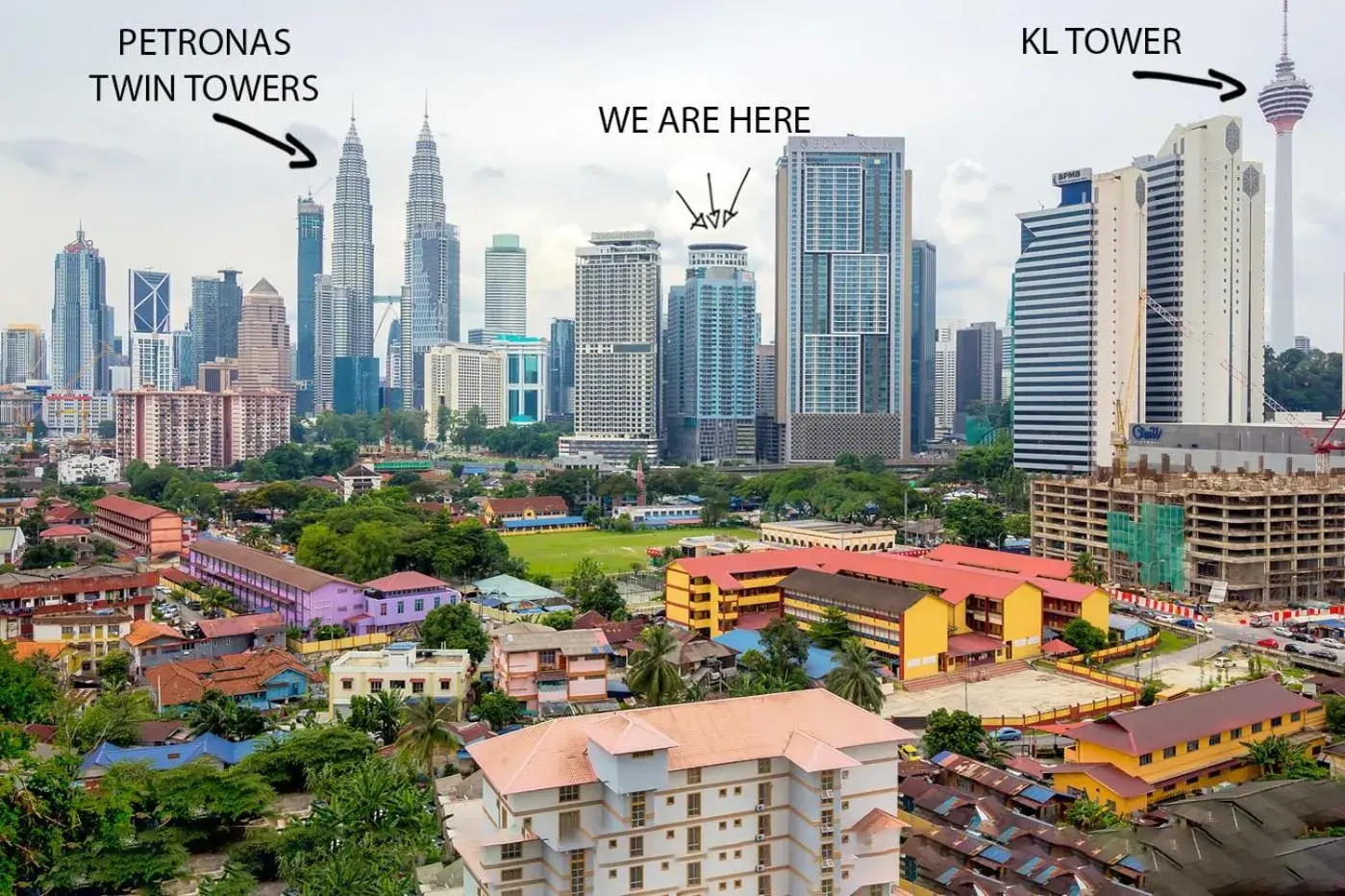 Neighbourhood, Bird's-eye View in Amethyst Dorm KLCC