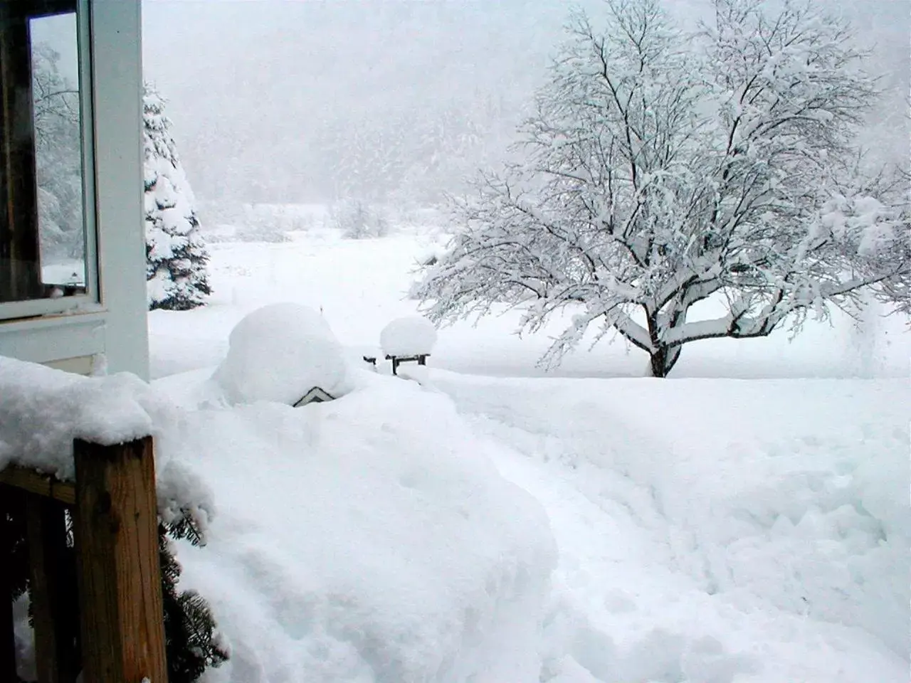 Area and facilities, Winter in Mountain Valley Retreat