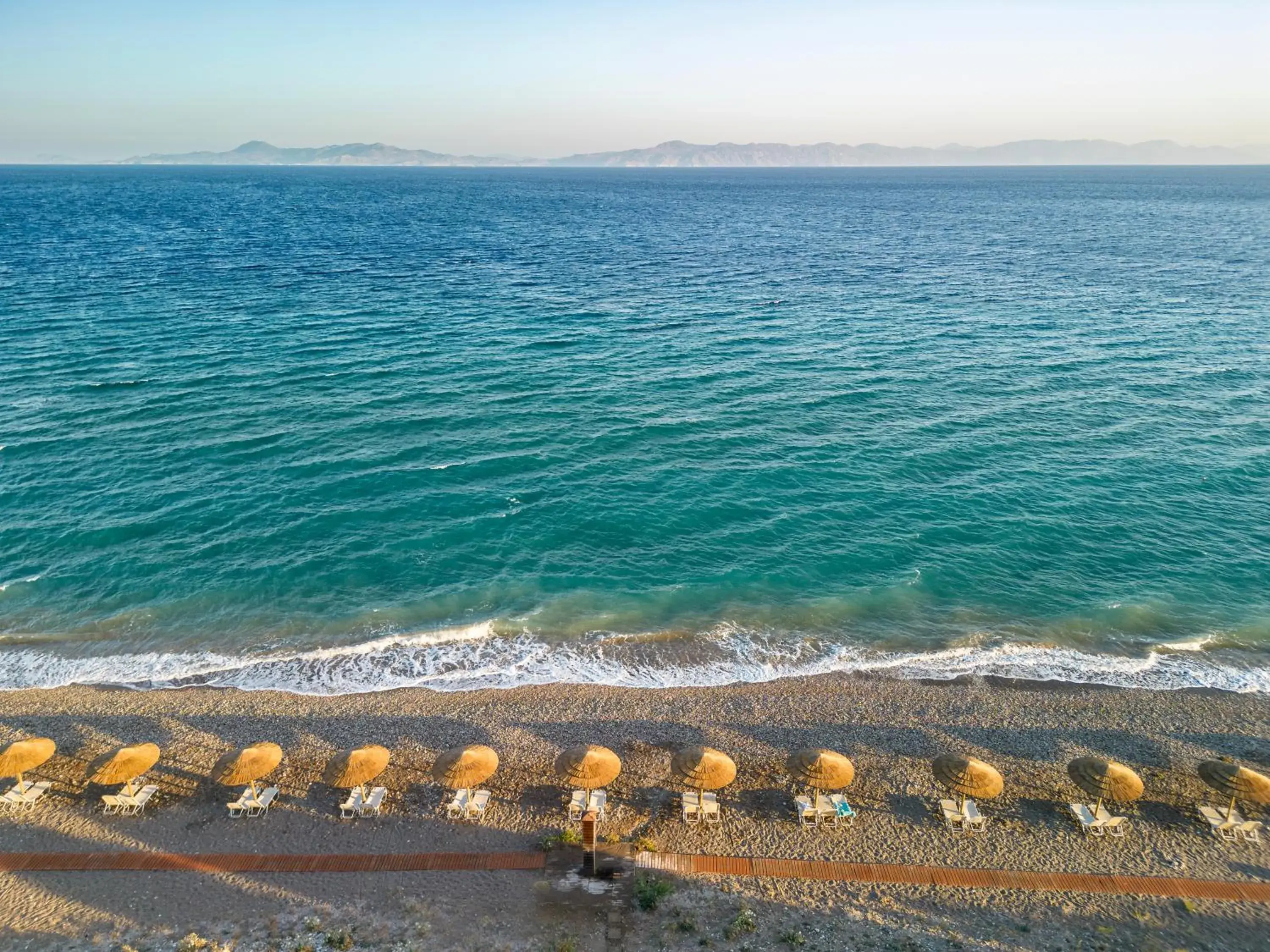 Beach in D'Andrea Mare Beach Hotel