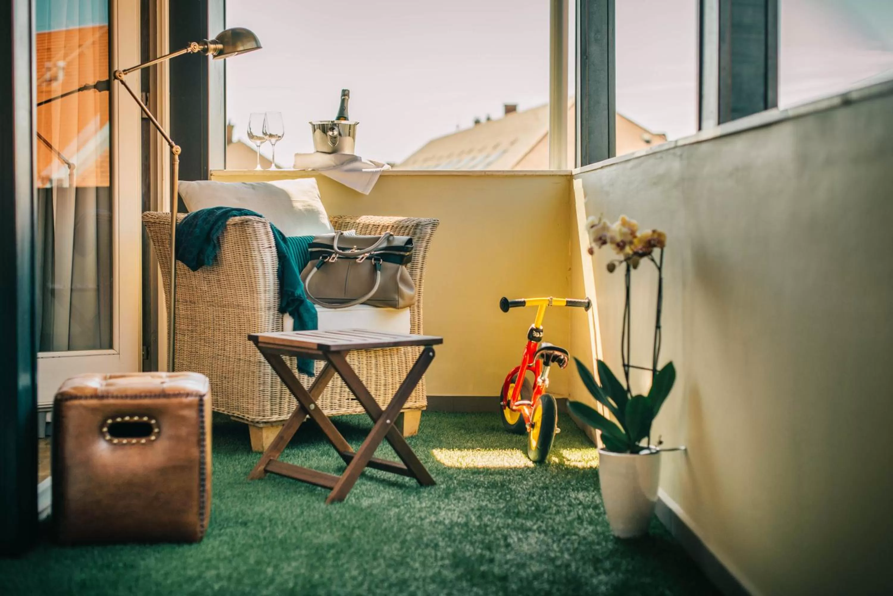 Balcony/Terrace in BALTAZÁR Boutique Hotel