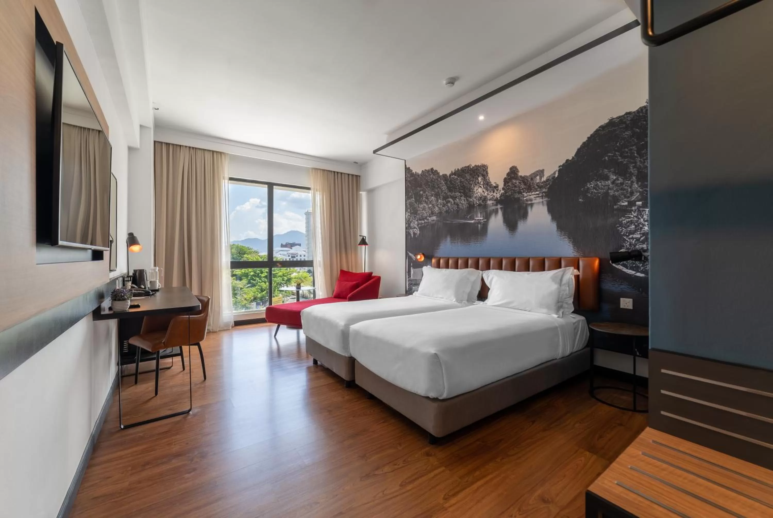 Bedroom, Bed in Travelodge Ipoh