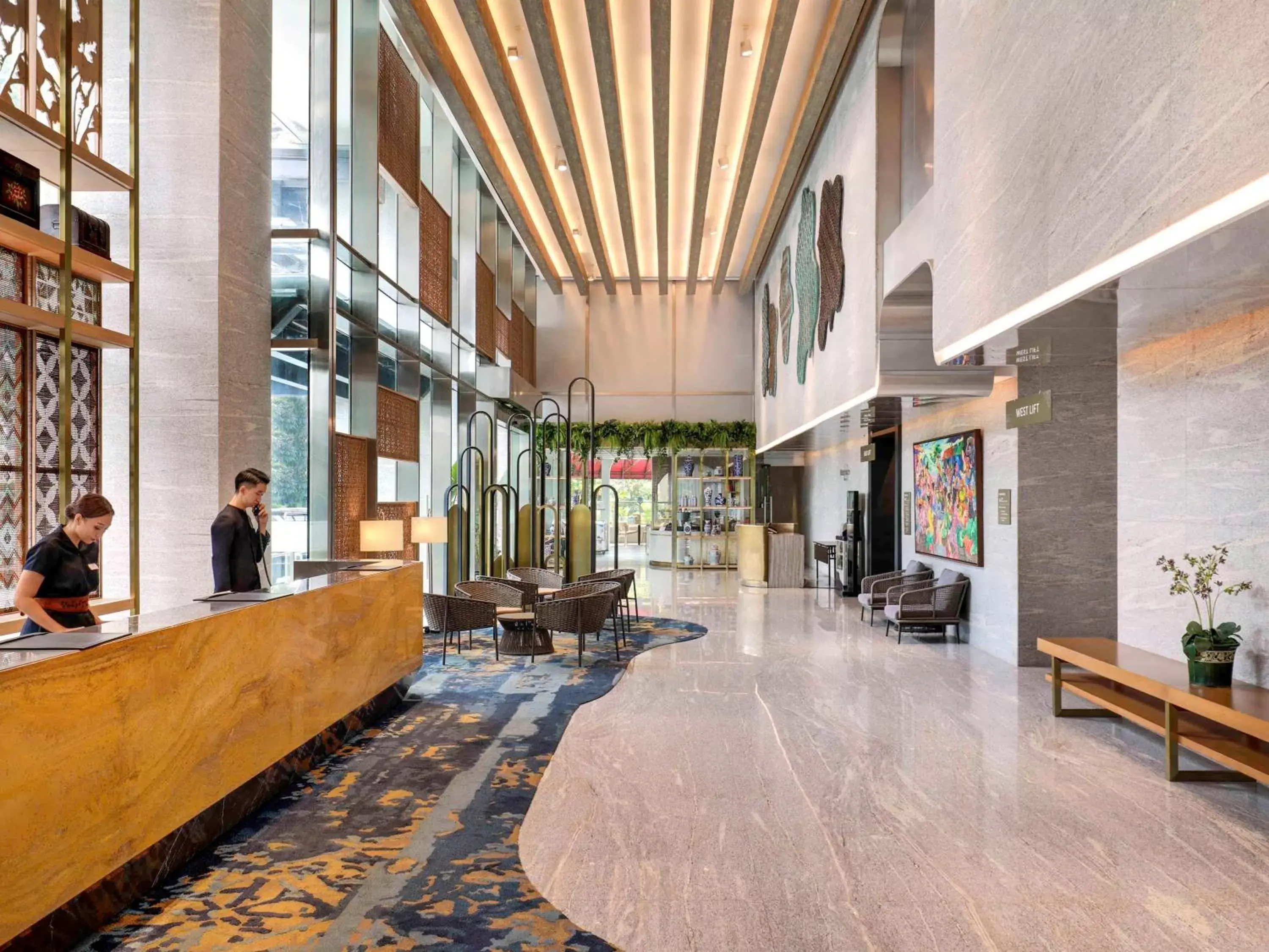 Property building, Lobby/Reception in Mercure Jakarta Gatot Subroto