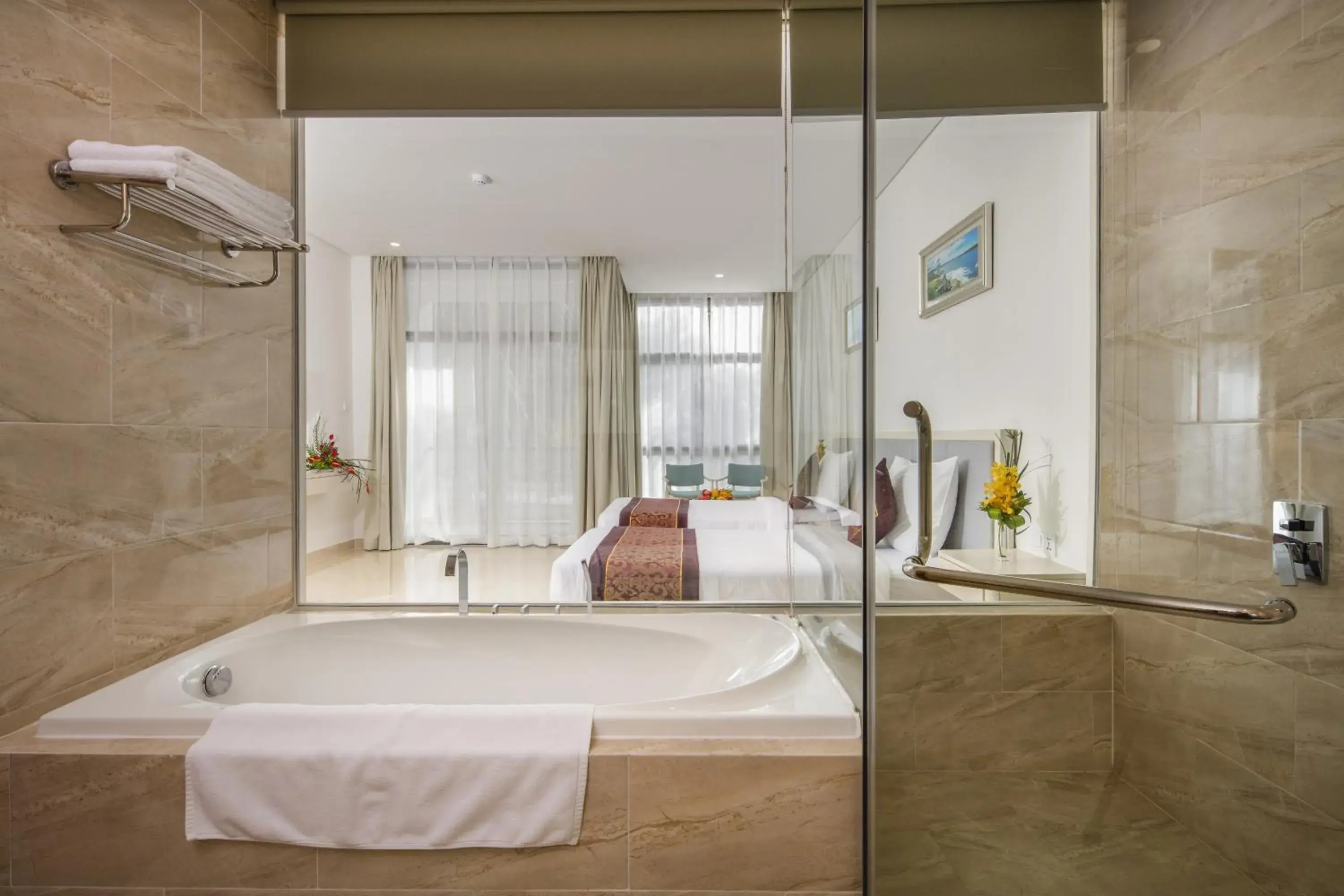 Bathroom in Diamond Bay Condotel Resort Nha Trang