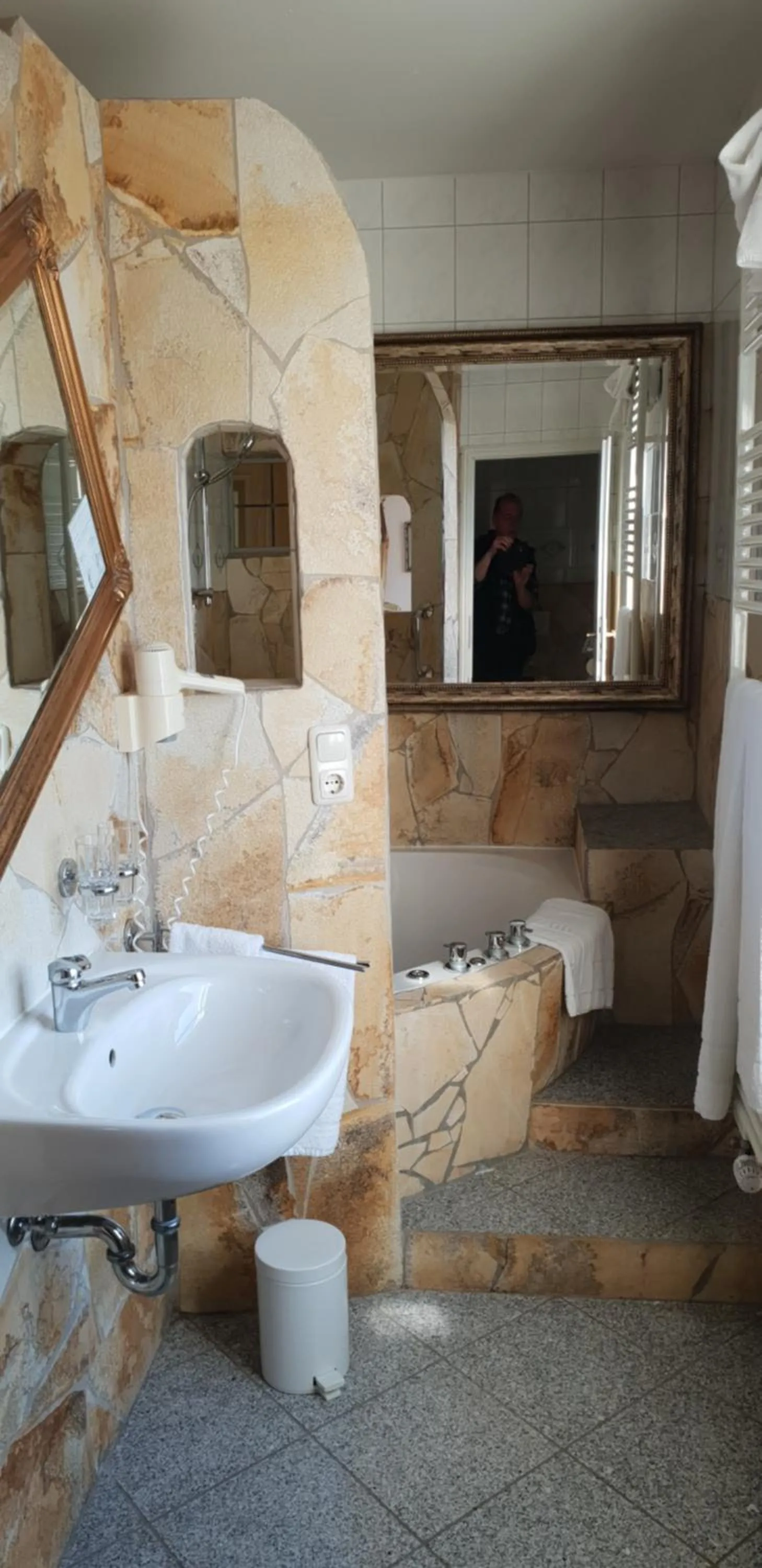 Bathroom in Resort Hotel Seebauer Gut Wildbad