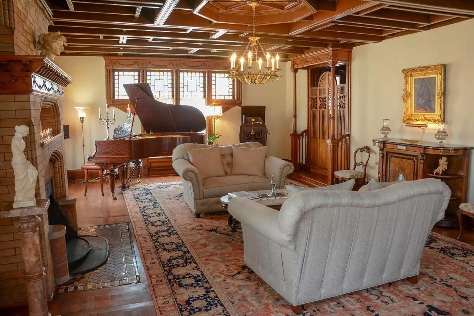 Seating Area in The Towers Bed & Breakfast