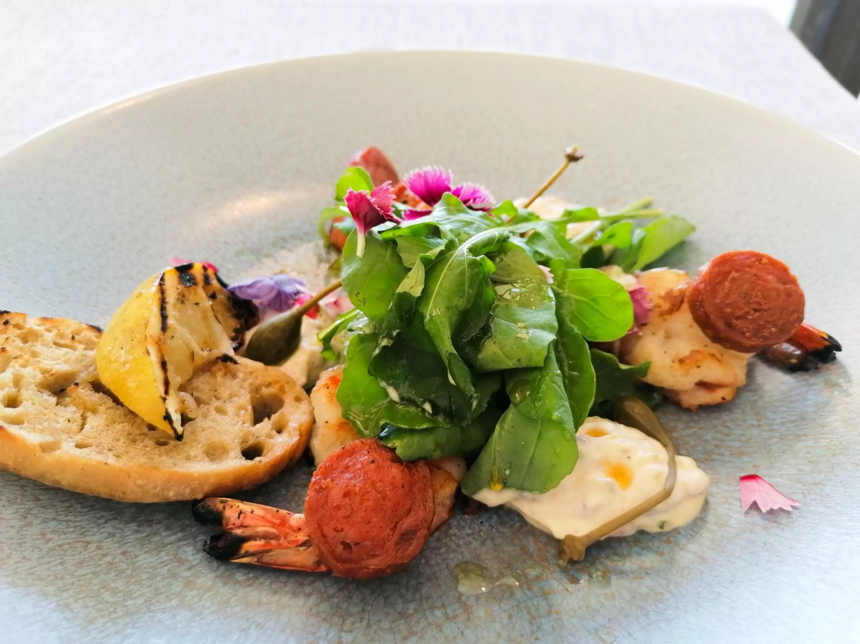 Food in Endless Horizons Boutique Hotel